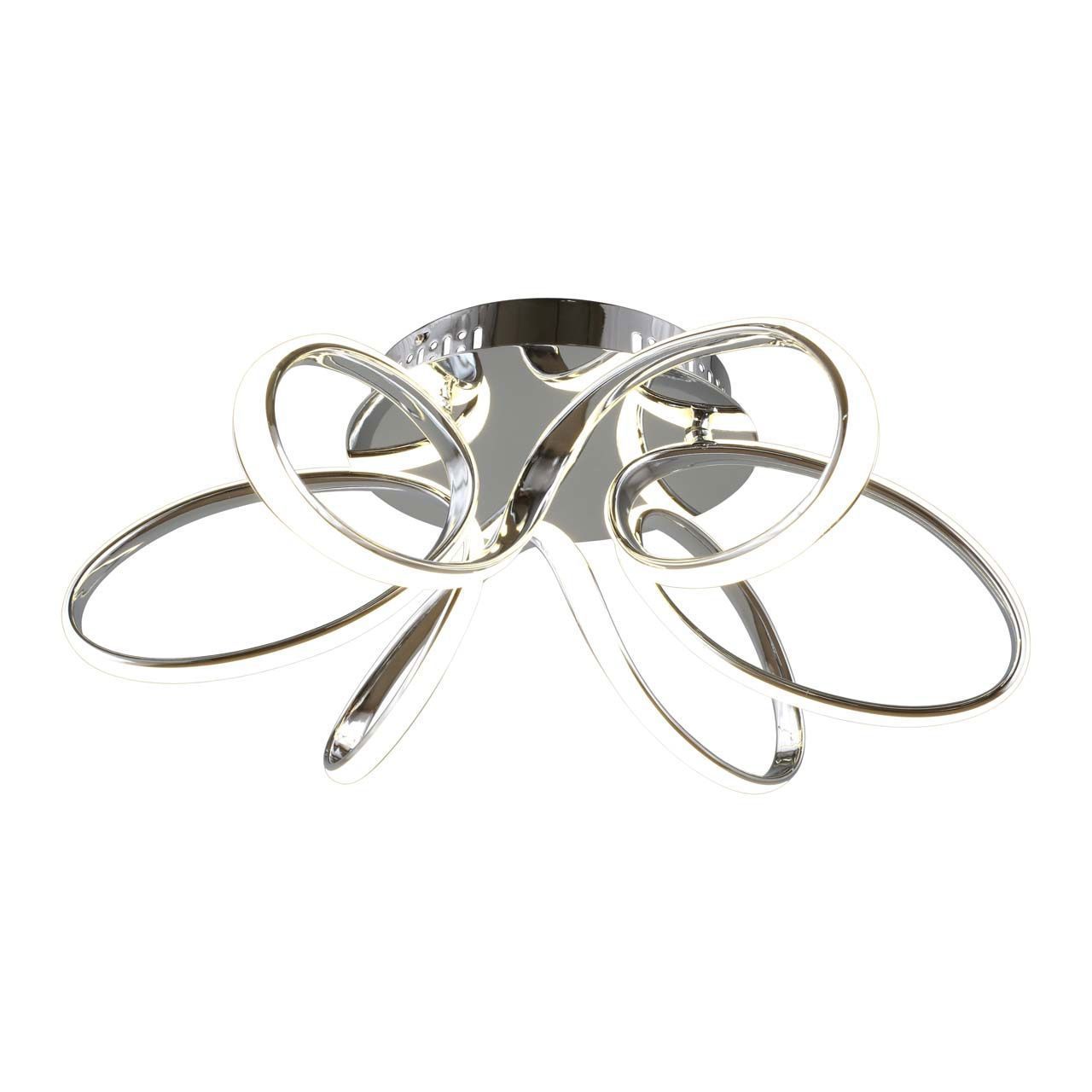 Изображение товара Люстра потолочная светодиодная Omnilux OML-04407-69 хром 57 см