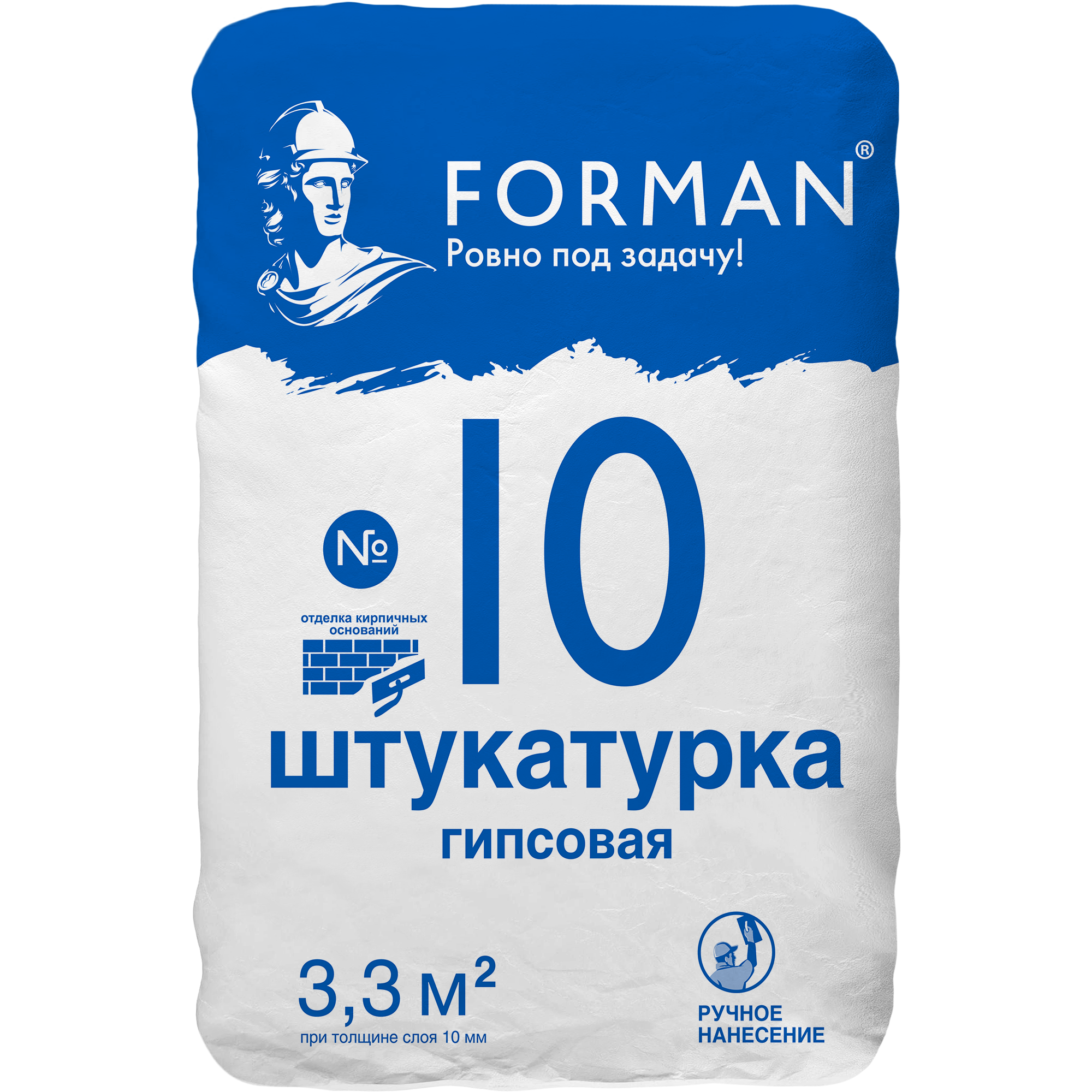 Изображение товара Штукатурка гипсовая Forman №10 30 кг