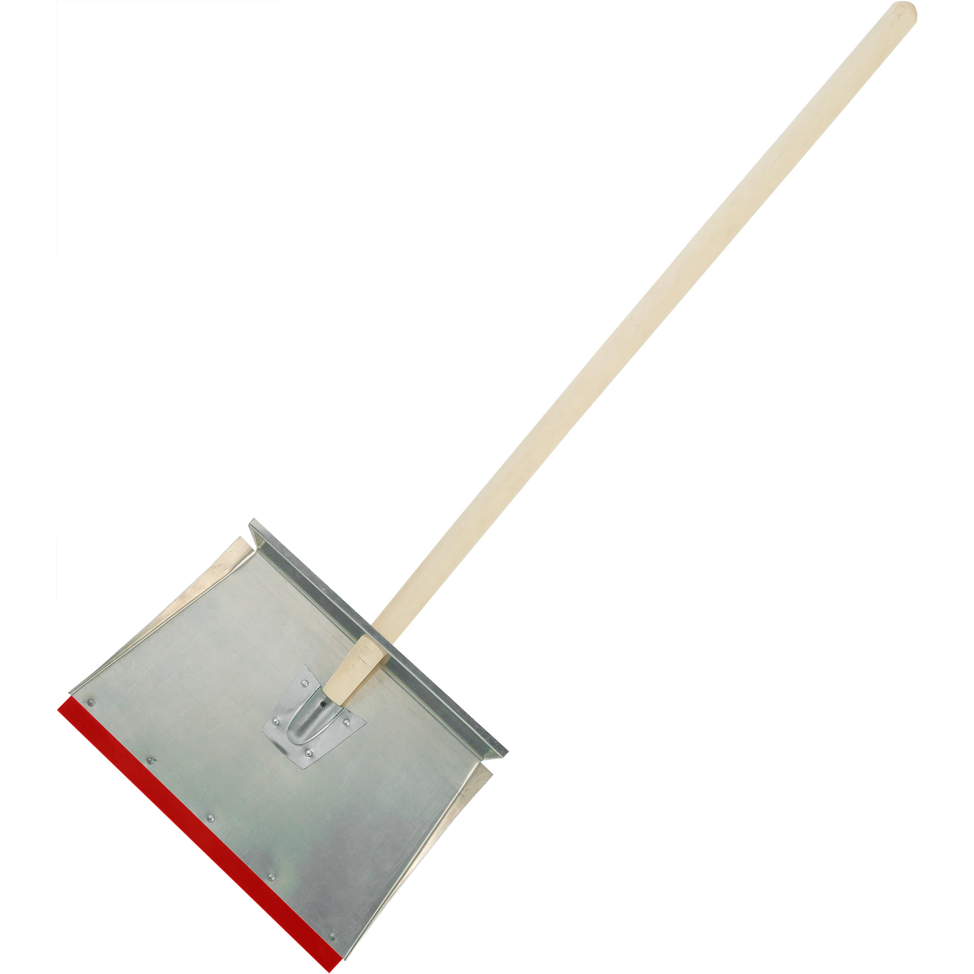 Изображение товара Лопата для снега Павловская Заря Metal Pro 140 см сталь с деревянным черенком