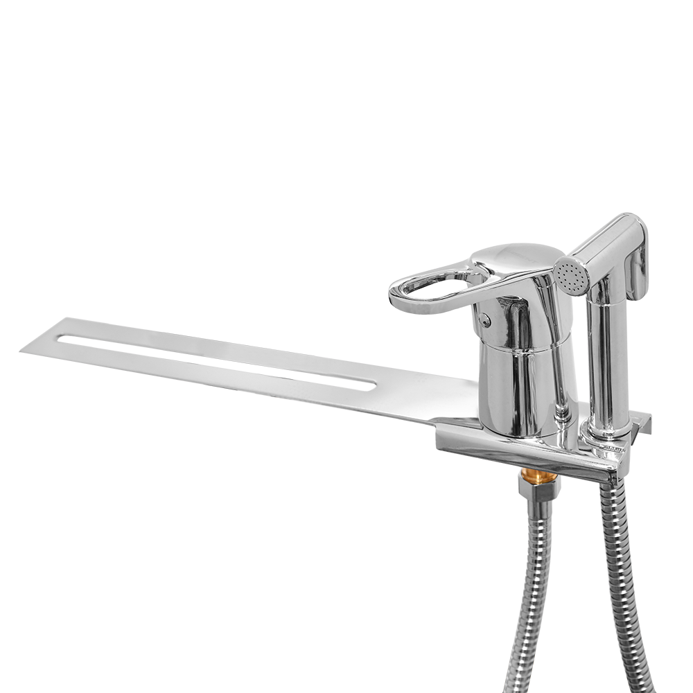 Изображение товара Wisent 5221 набор гигиенического душа для унитаза хромированный