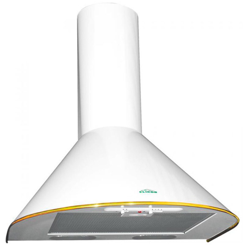 Изображение товара Купольная вытяжка Elikor Эпсилон 60П-430-П3Л 840454 60 см белый/золотой