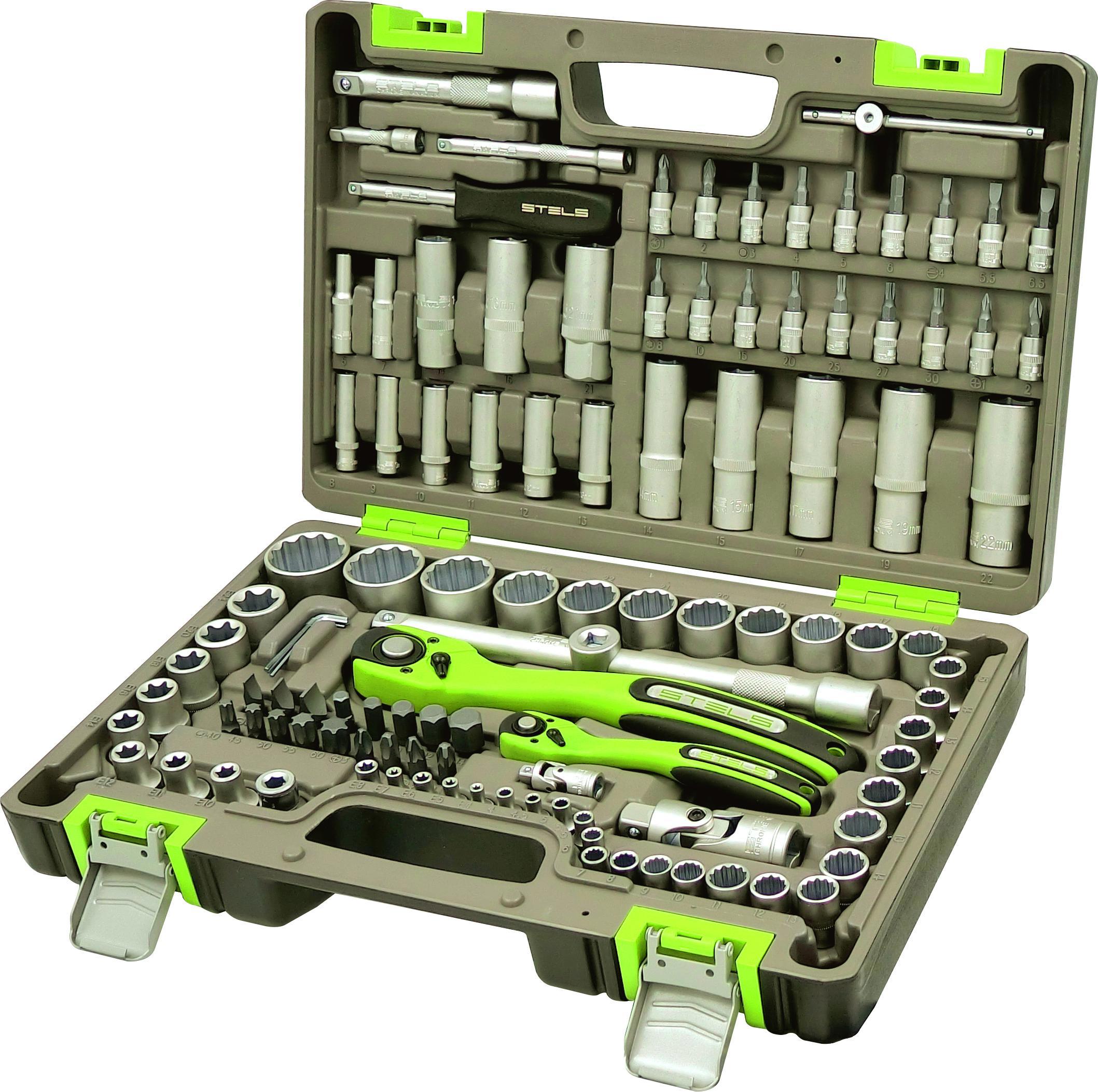 Изображение товара Набор инструментов Stels 14122, 109 предметов