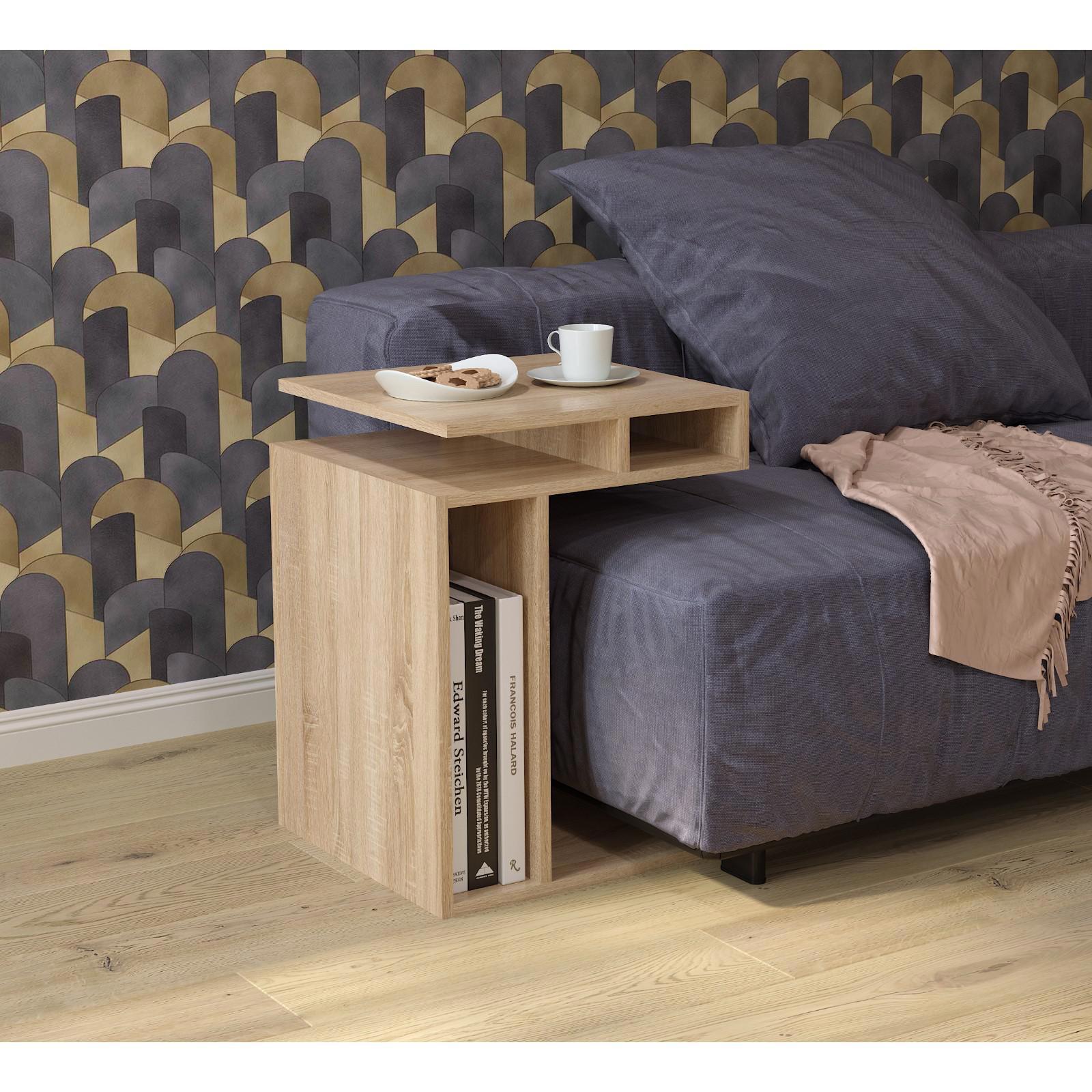 Изображение товара Стол придиванный КЛИК МЕБЕЛЬ Болеро 44x44x62 см бежевый Россия