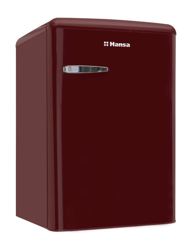 Изображение товара Встраиваемый холодильник Hansa FM1337.3WAA 55x86 см красный ретро дизайн