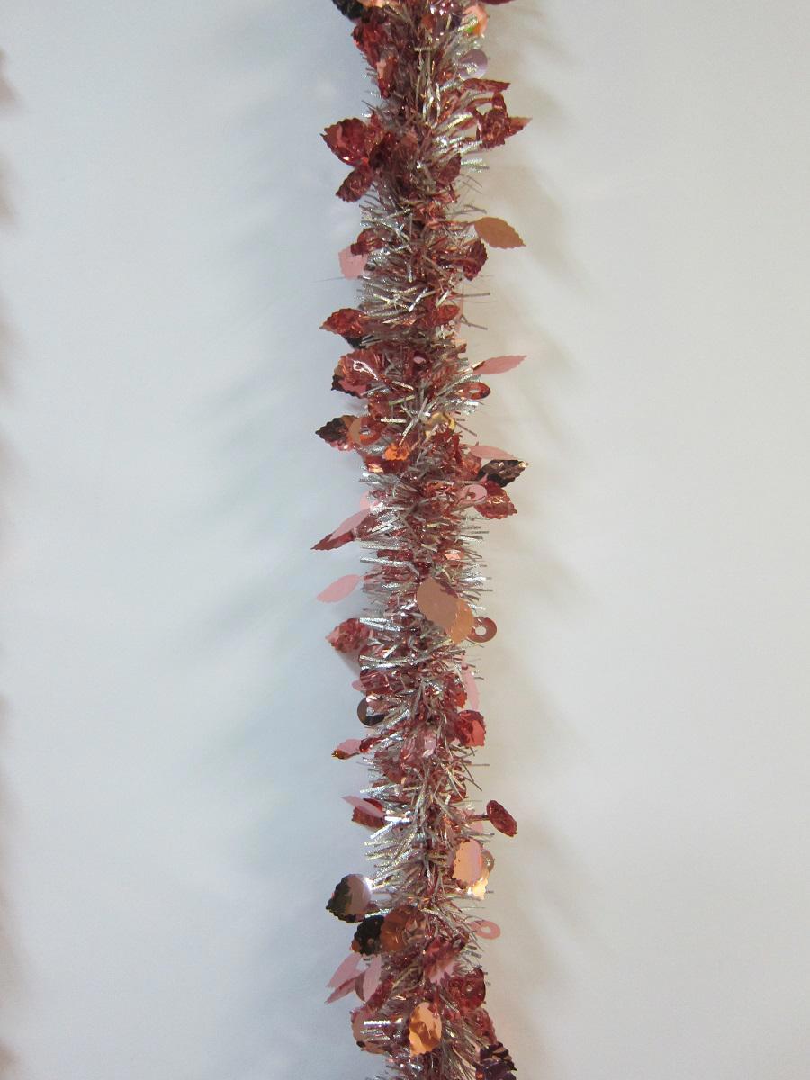 Изображение товара Гирлянда ПВХ Morozco М0707 200 см серый серебристый декоративная мишура