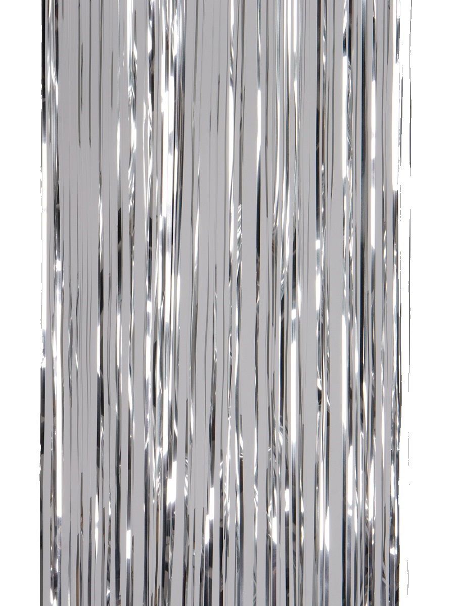 Изображение товара Новогодний дождик Полиэтилентерефталат (pet) Morozco Д101501 150 см серый/серебристый