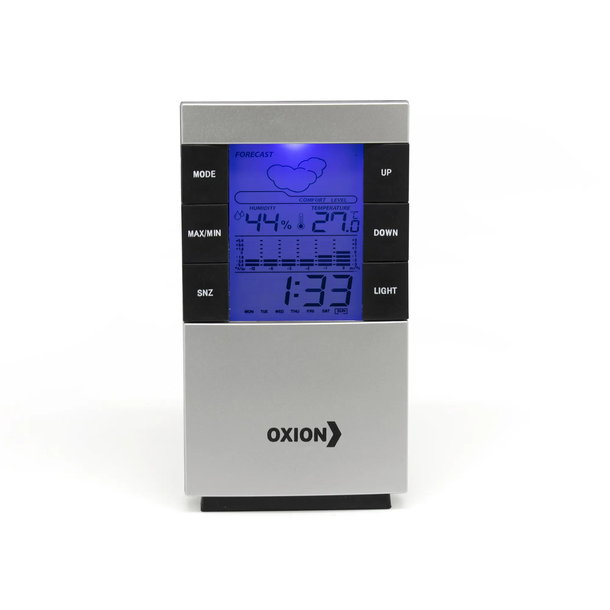 Часы-метеостанция Oxion OTM379 с встроенным датчиком - 2