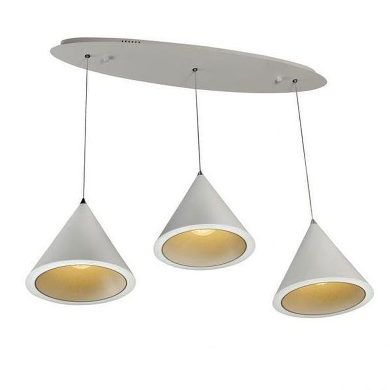 Изображение товара Подвесной светодиодный светильник ILEDEX WL8858-3A WH для современного интерьера