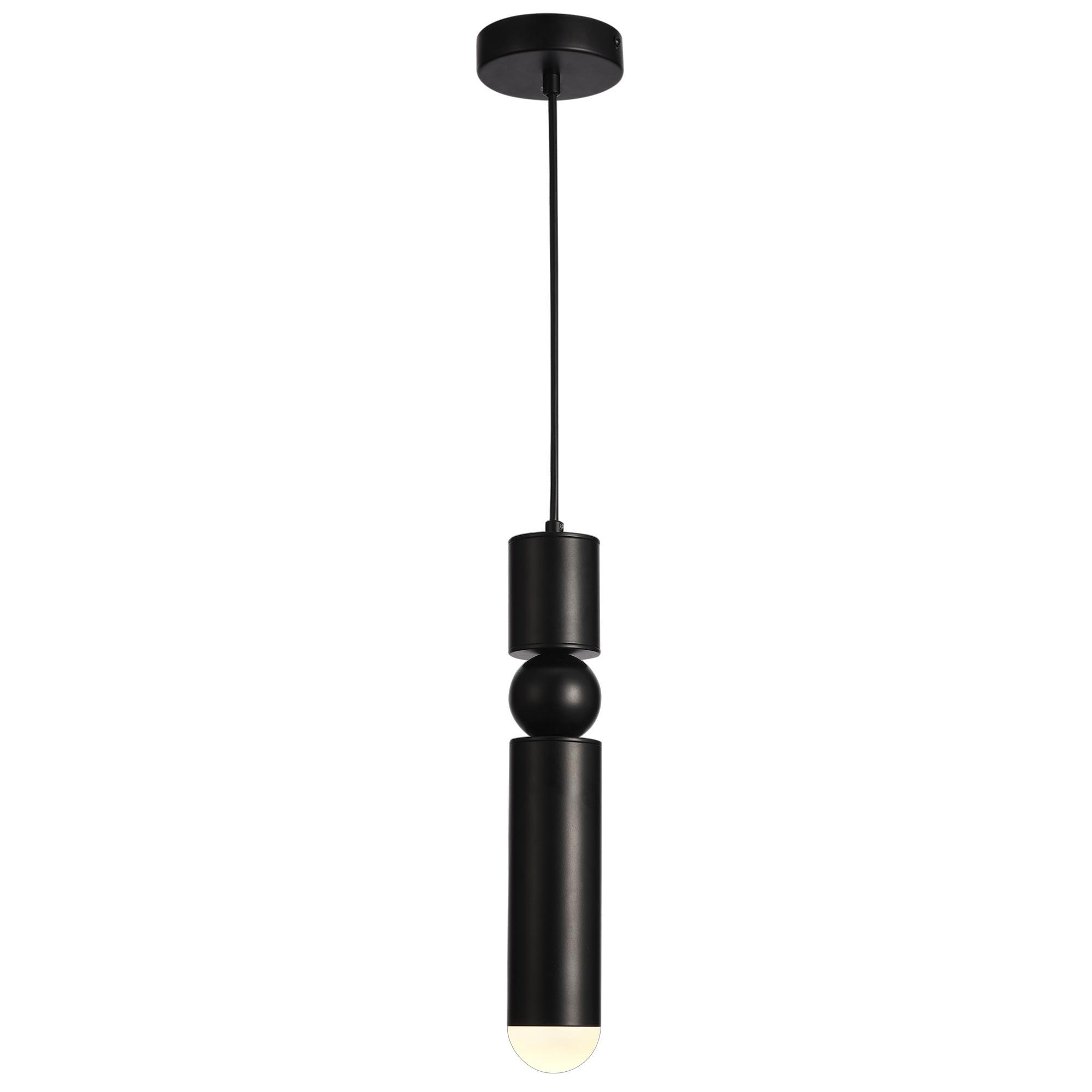 Изображение товара Светильник подвесной светодиодный Natali Kovaltseva LOFT LED LAMPS 81354 BLACK 1 лампа 2 м² цвет черный