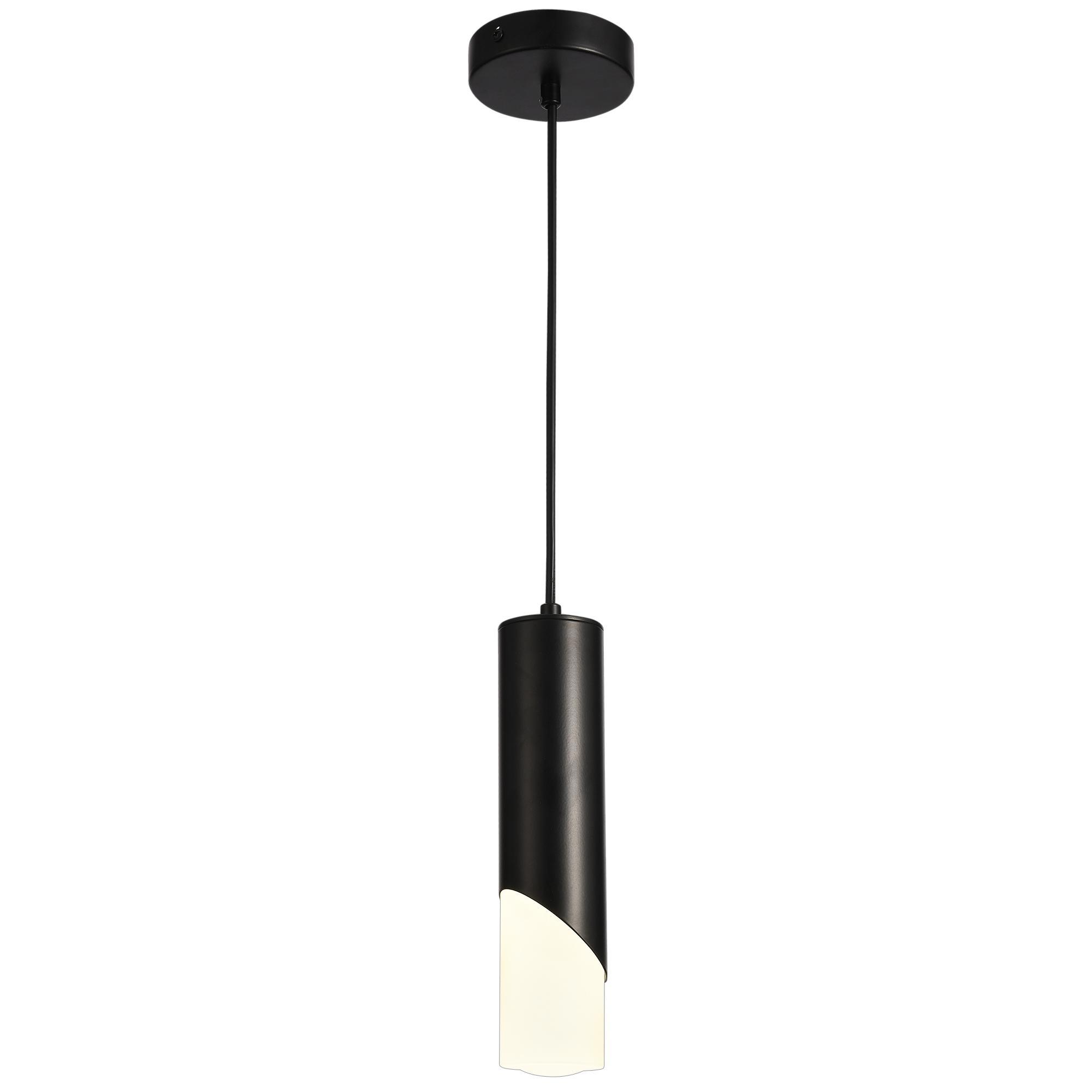 Изображение товара Светильник подвесной светодиодный Natali Kovaltseva LOFT LED LAMPS 81355 BLACK 1 лампа 2 м² цвет черный