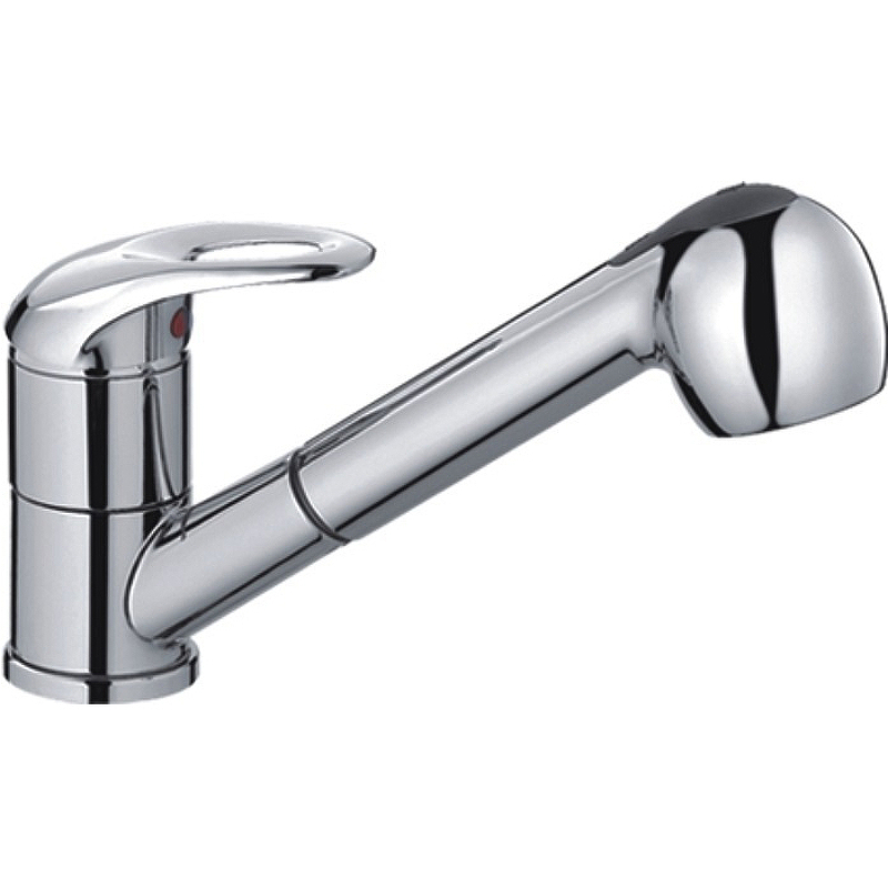 Изображение товара Однорычажный смеситель для кухни Haiba смесители цвет хром HB6003