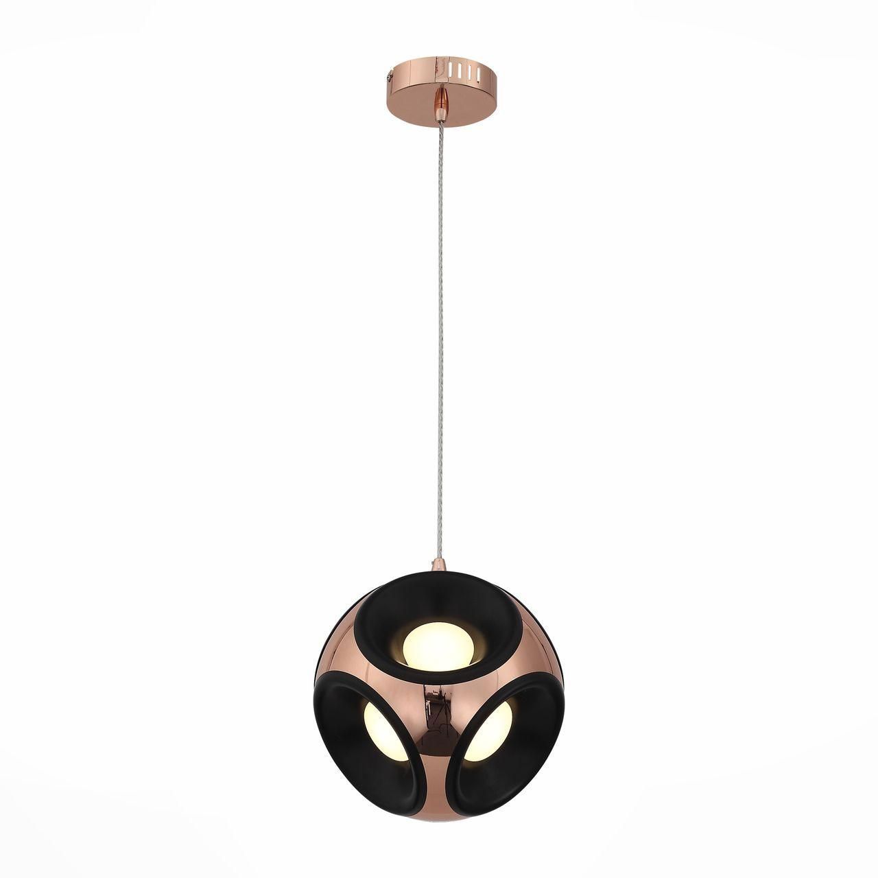 Изображение товара Светильник подвесной светодиодный ST Luce Cratere SL948.303.01 цвет медный