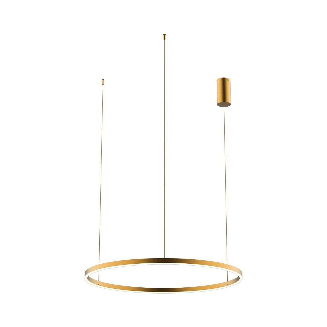 Изображение товара Подвесной светодиодный светильник KINK LIGHT Тор 08228 33P 3000K серебро 18 м²