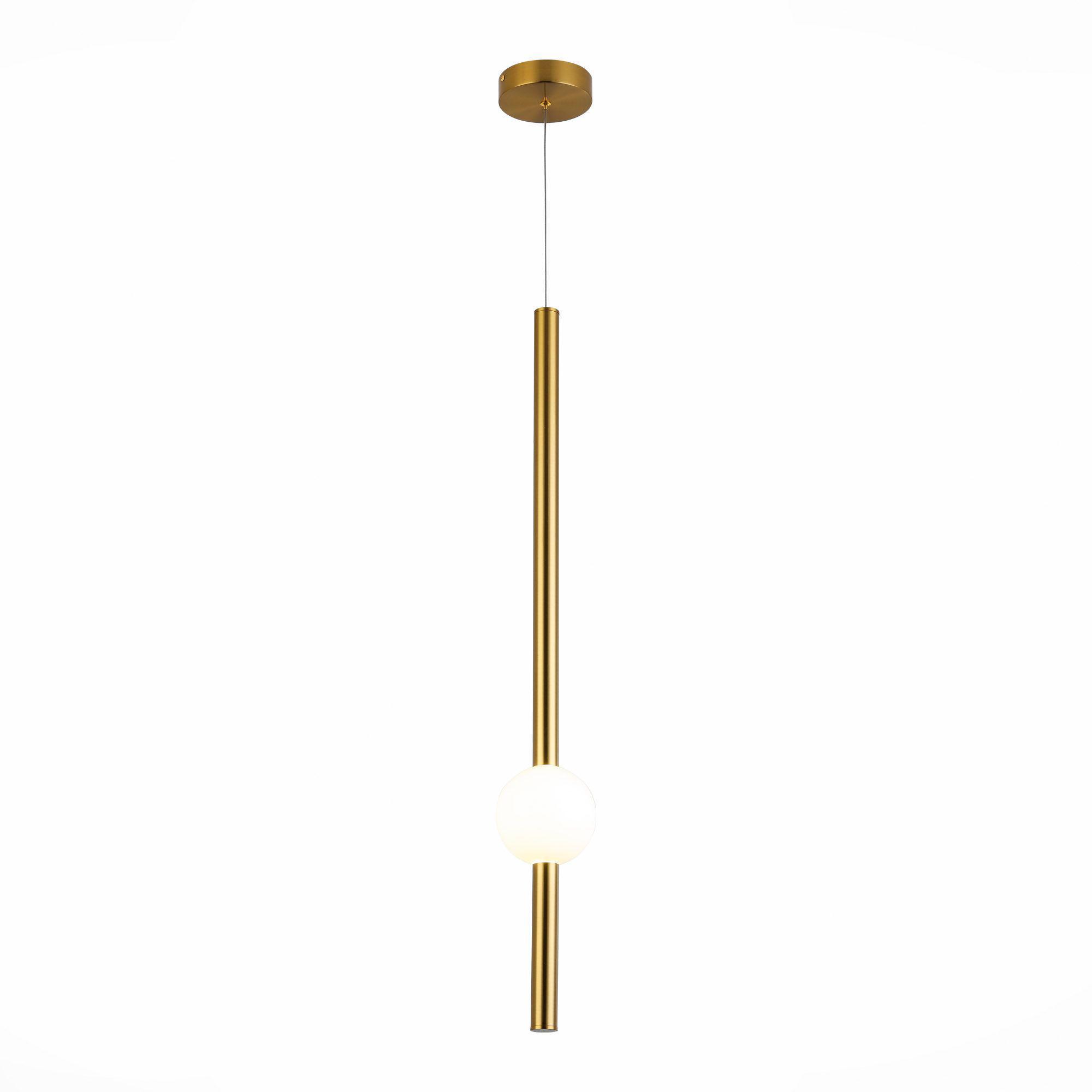 Изображение товара Светильник подвесной светодиодный ST Luce ANGURRA SL1222.233.01 6 м² цвет золотой