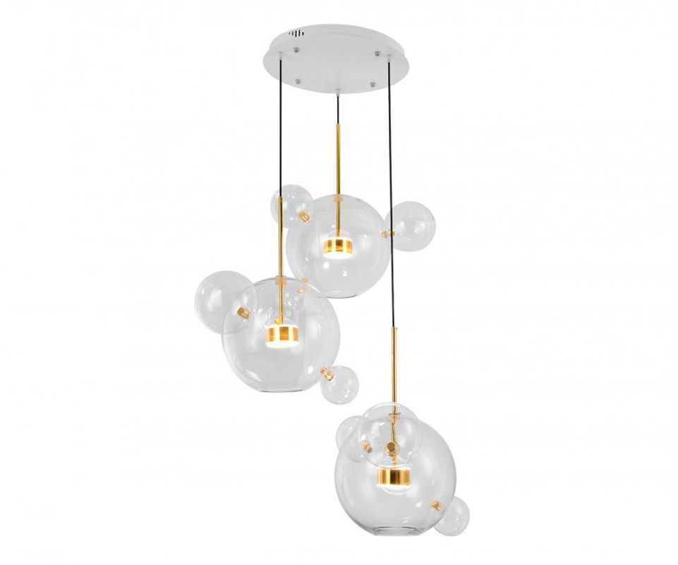 Изображение товара Подвесной светодиодный светильник Kink Light 07545-4 (3A) 21 10 м² белый стильный дизайн