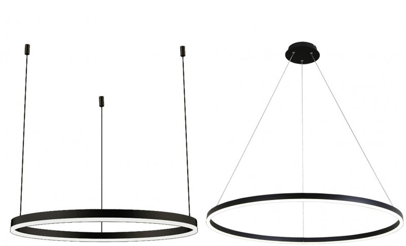 Изображение товара Подвесной светильник KINK LIGHT 08218.19A(4000K) 32 м² черный с LED лампой