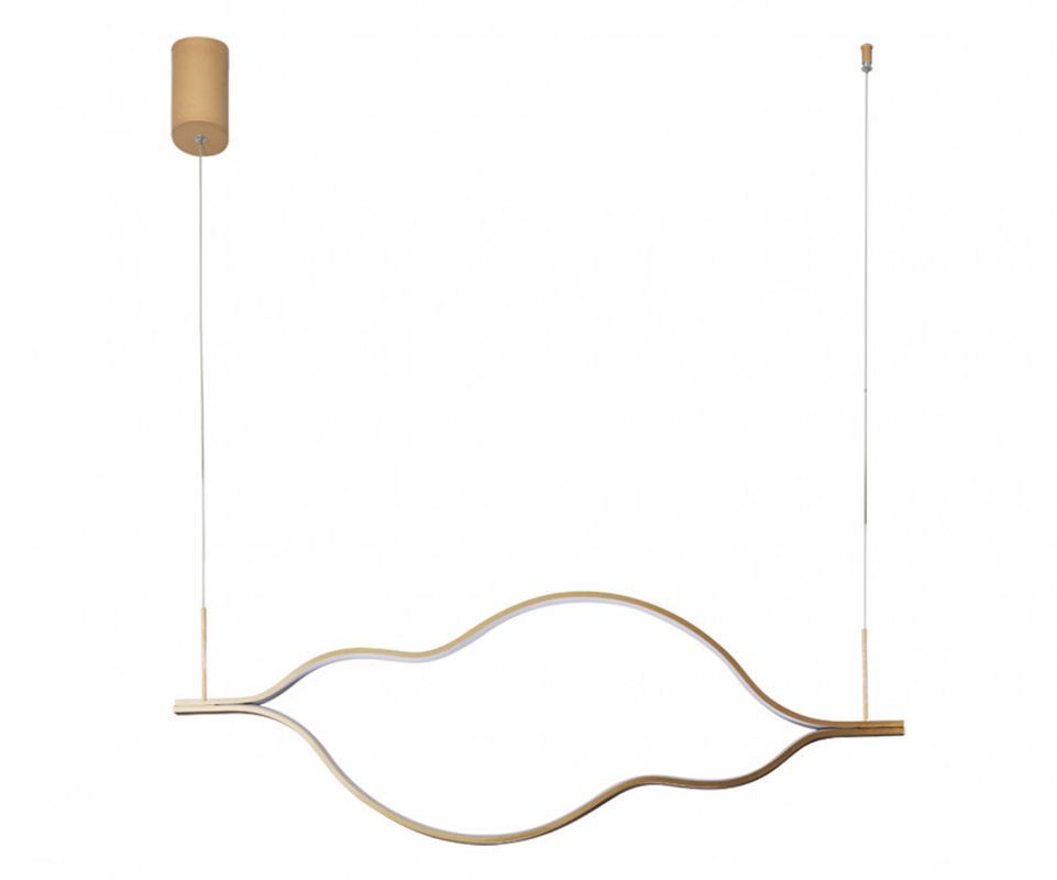 Изображение товара Подвесной светильник с LED лампой 15 м2 золотой KINK LIGHT 08258-120.33P