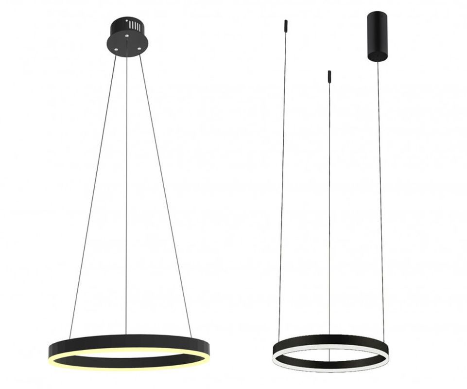 Изображение товара Светильник подвесной светодиодный KINK LIGHT Тор 08212.19A(4000K) 8 м² цвет черный