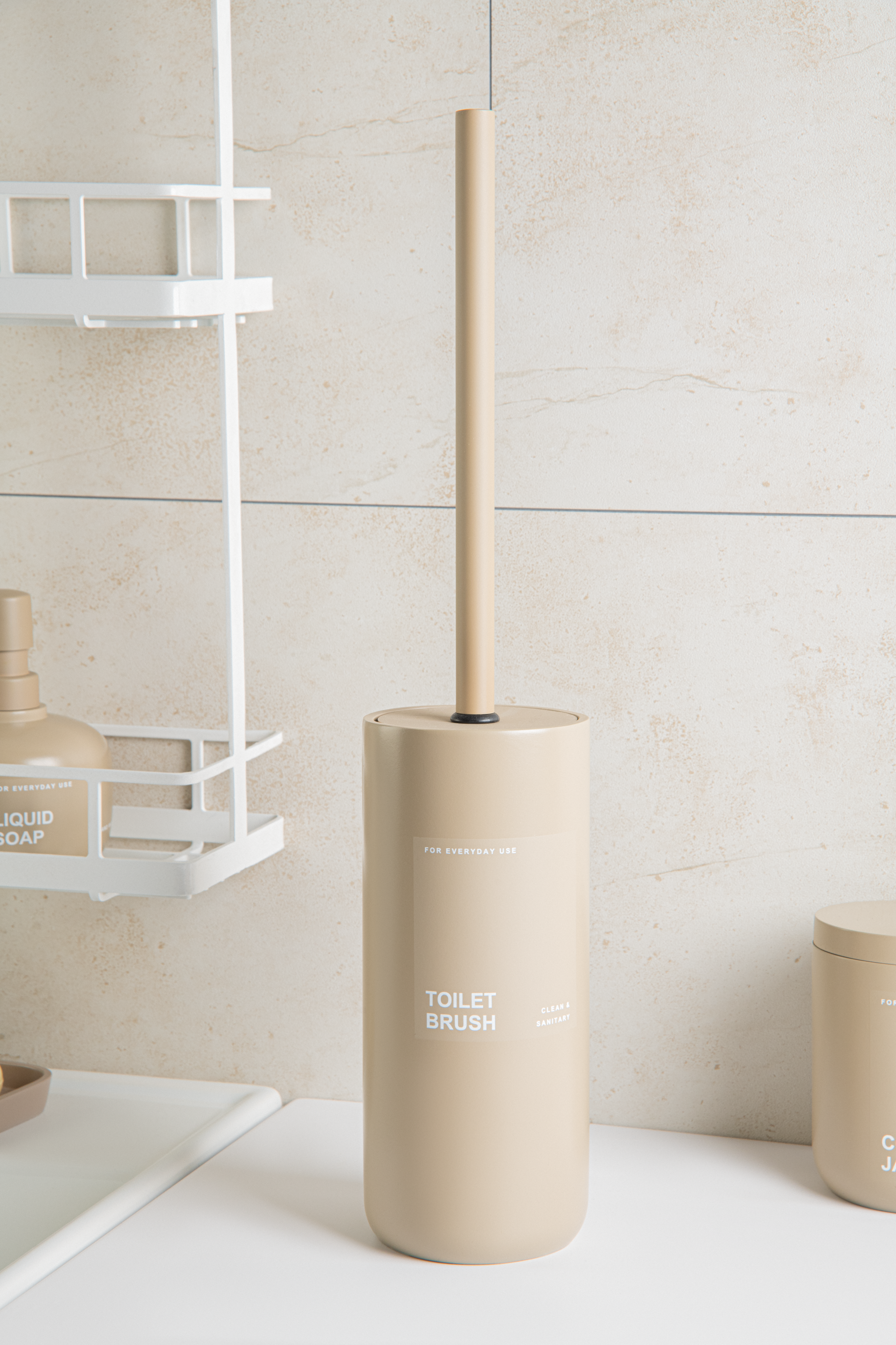 Изображение товара Ершик для унитаза Vidage Kitba цвет бежевый