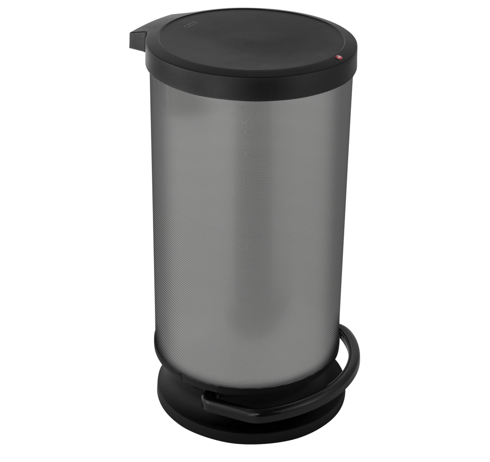 Изображение товара Контейнер д.мусора с педалью Rotho Paso круглый графит 30 л Изображение товара Контейнер д.мусора с педалью Rotho Paso круглый графит 30 л