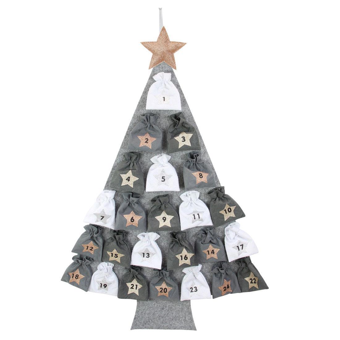 Изображение товара Рождественский календарь Frank Елочка 116 см х 70 см