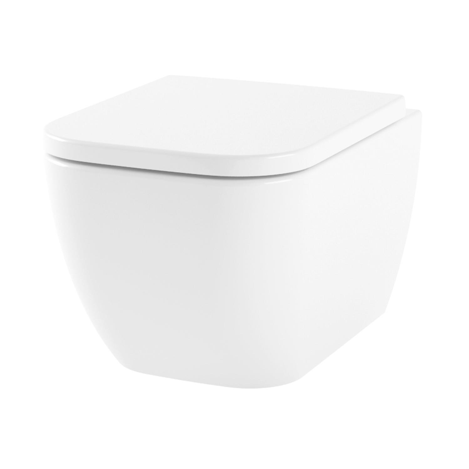 Изображение товара Унитаз подвесной Lavinia Boho One Compacto 3302003C, с быстросъемным сиденьем микролифт из прочного дюропласта