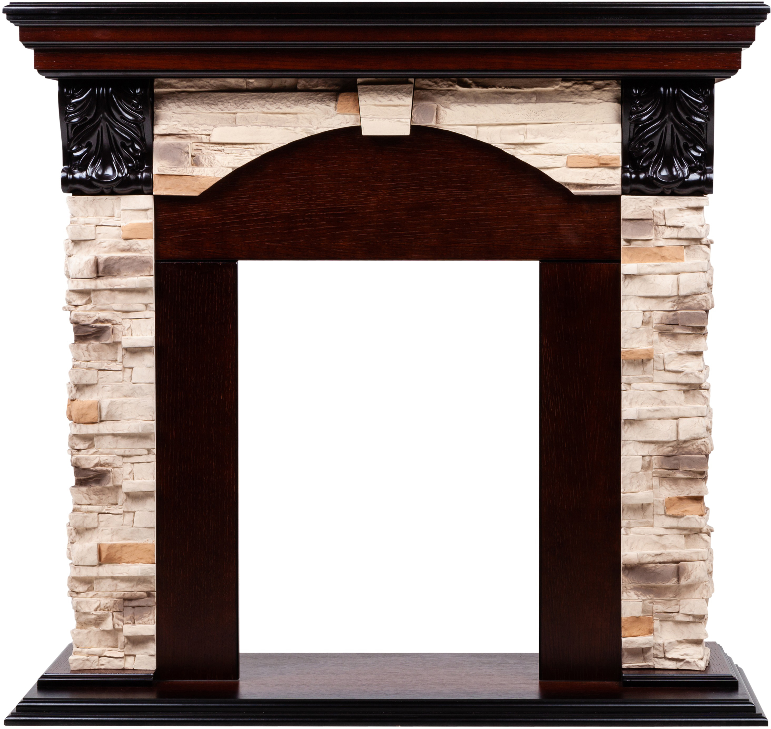 Изображение товара Обрамление для электрического камина Dublin Rock STD/EUG/24 AO замковый стиль