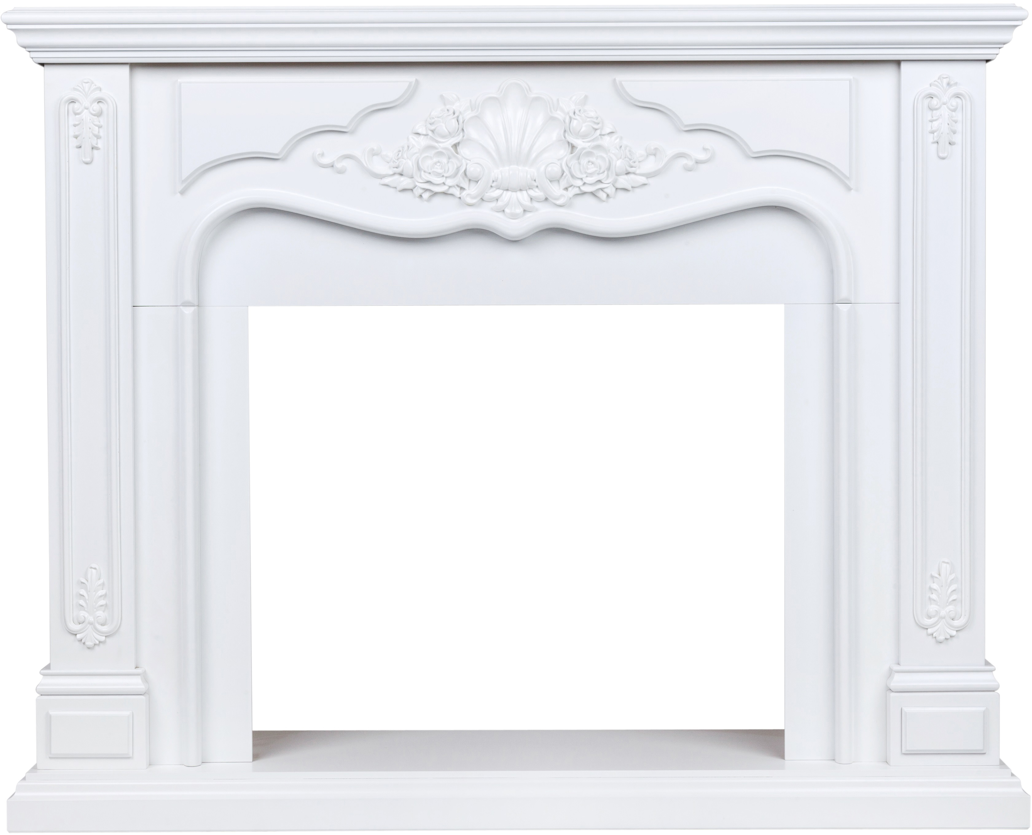 Изображение товара Обрамление Victoria 26 для электрического очага, белое, Россия