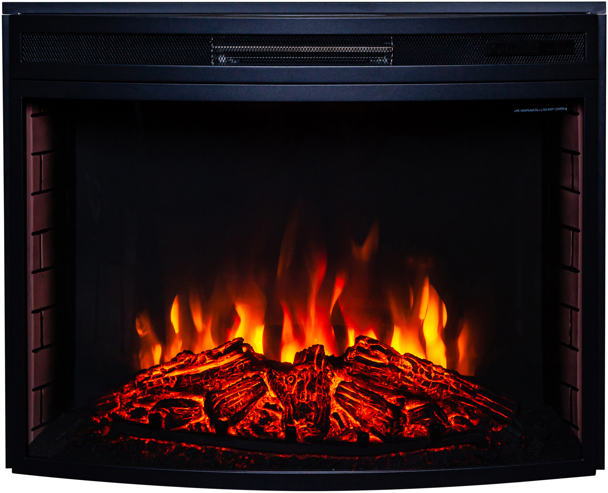Изображение товара Электрический очаг Firespace 33 S IR с эффектом пламени и инфракрасным обогревом, черный