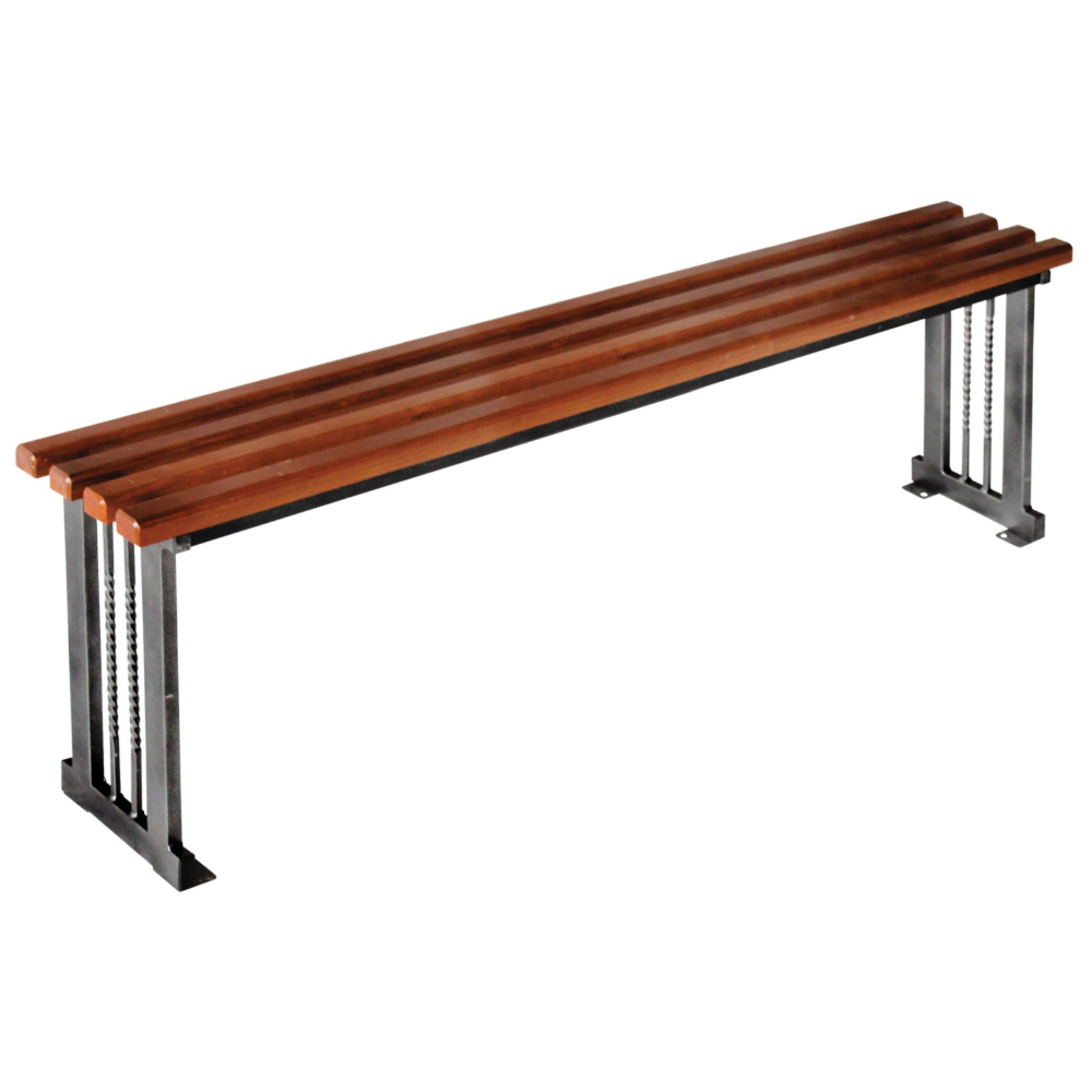 Изображение товара Комплект садовой скамьи Мадрид 1.6 из дерева и металла для улицы и интерьера