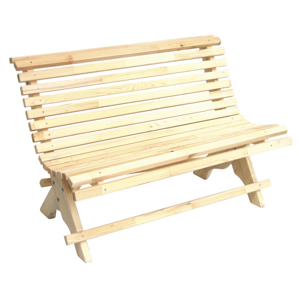 Изображение товара Скамейка садовая Комплект Агро из древесины хвойных пород