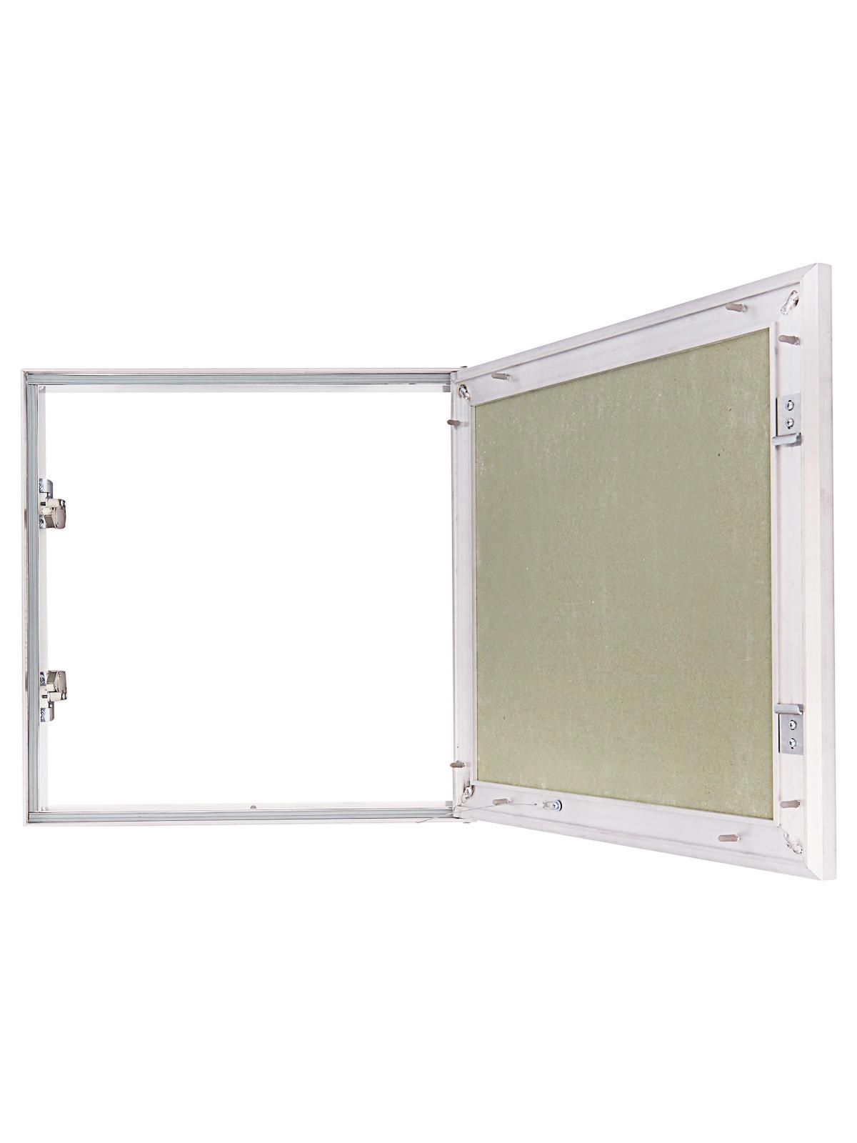 Изображение товара Напольный ревизионный люк PROMLYUK Горизонт 30x30 алюминий