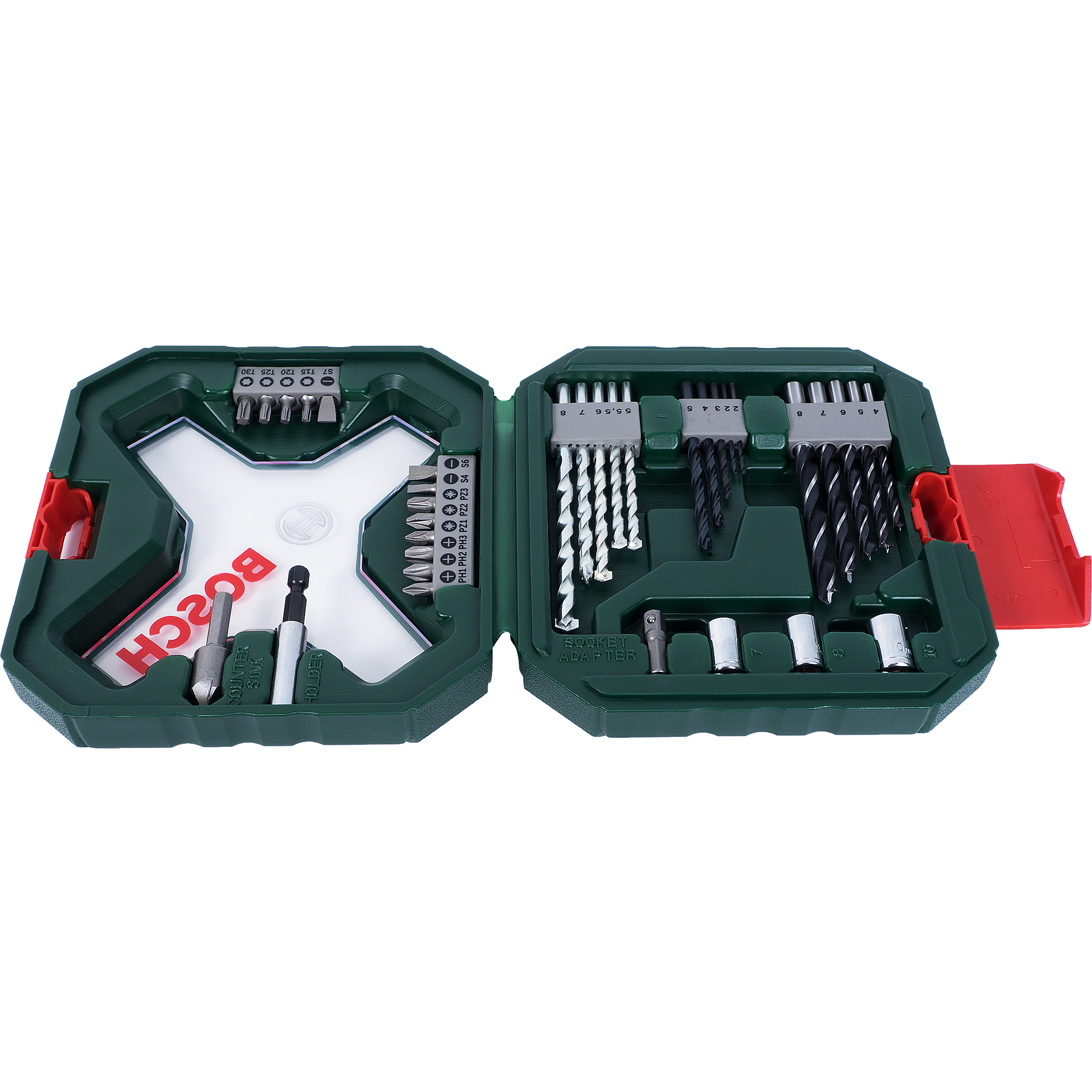 Изображение товара Набор сверл и бит Bosch X-Line 2607010608, 34 шт.