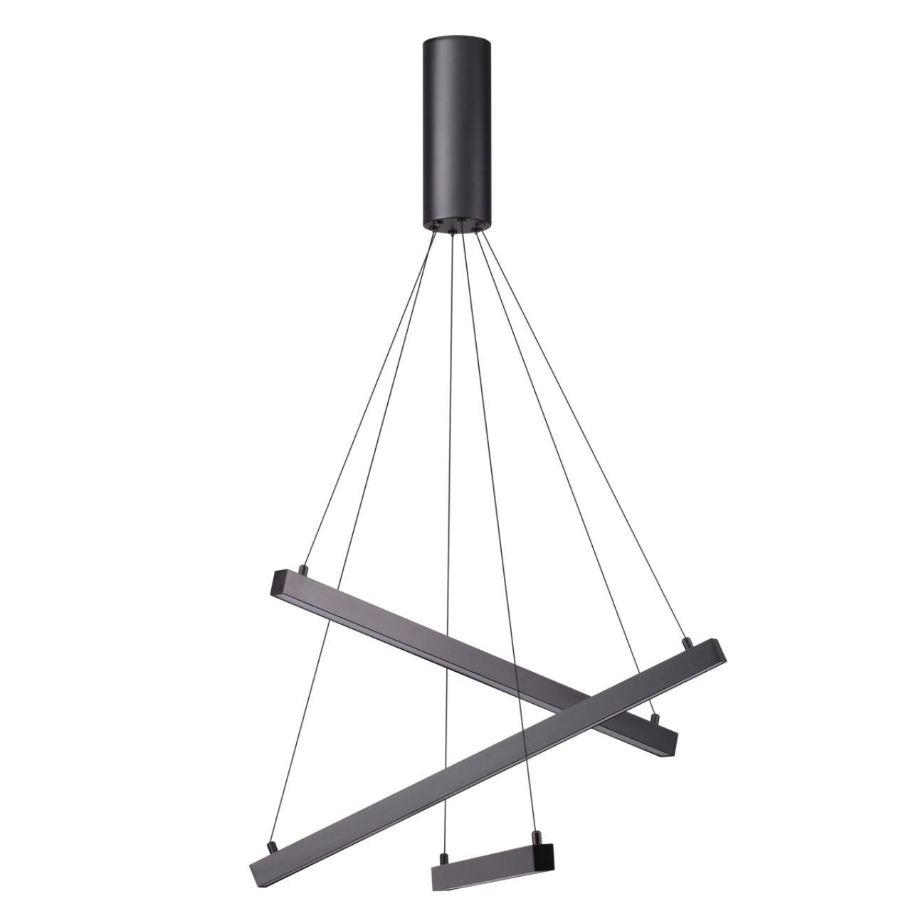 Изображение товара Современная LED люстра COMETA 1 плафон для низких потолков 39Вт