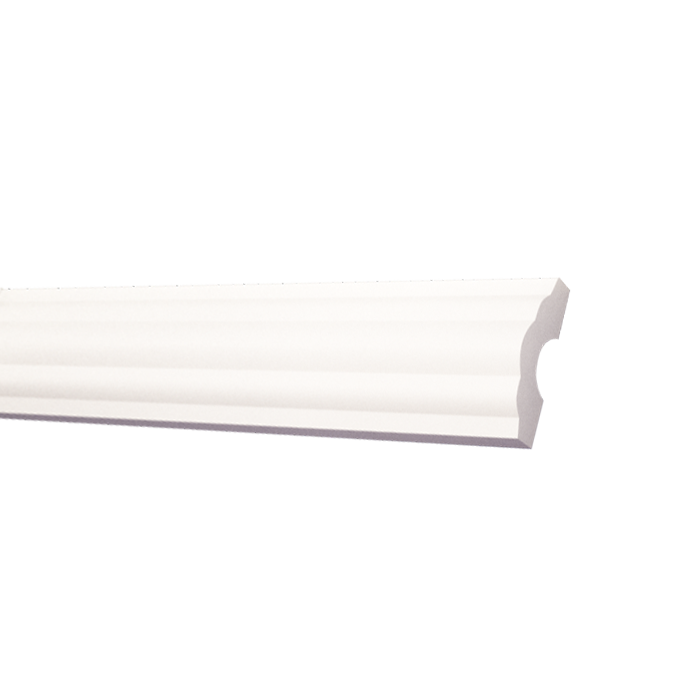 Молдинг настенный полистирол С19/40 белый 15х38x2000 мм ️ купить по ...