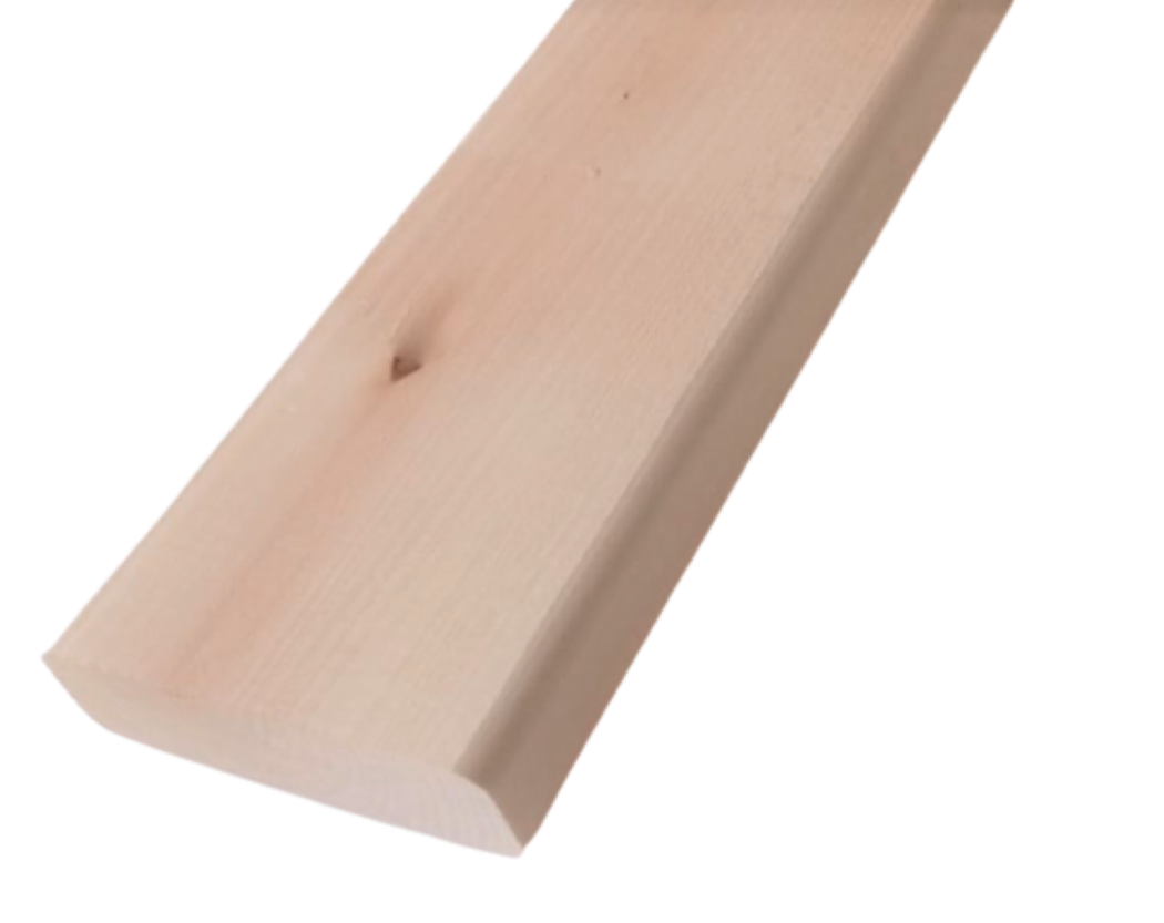 Изображение товара Полок Липа AB сращенный 26x90x2400 мм, фаска, камерная сушка