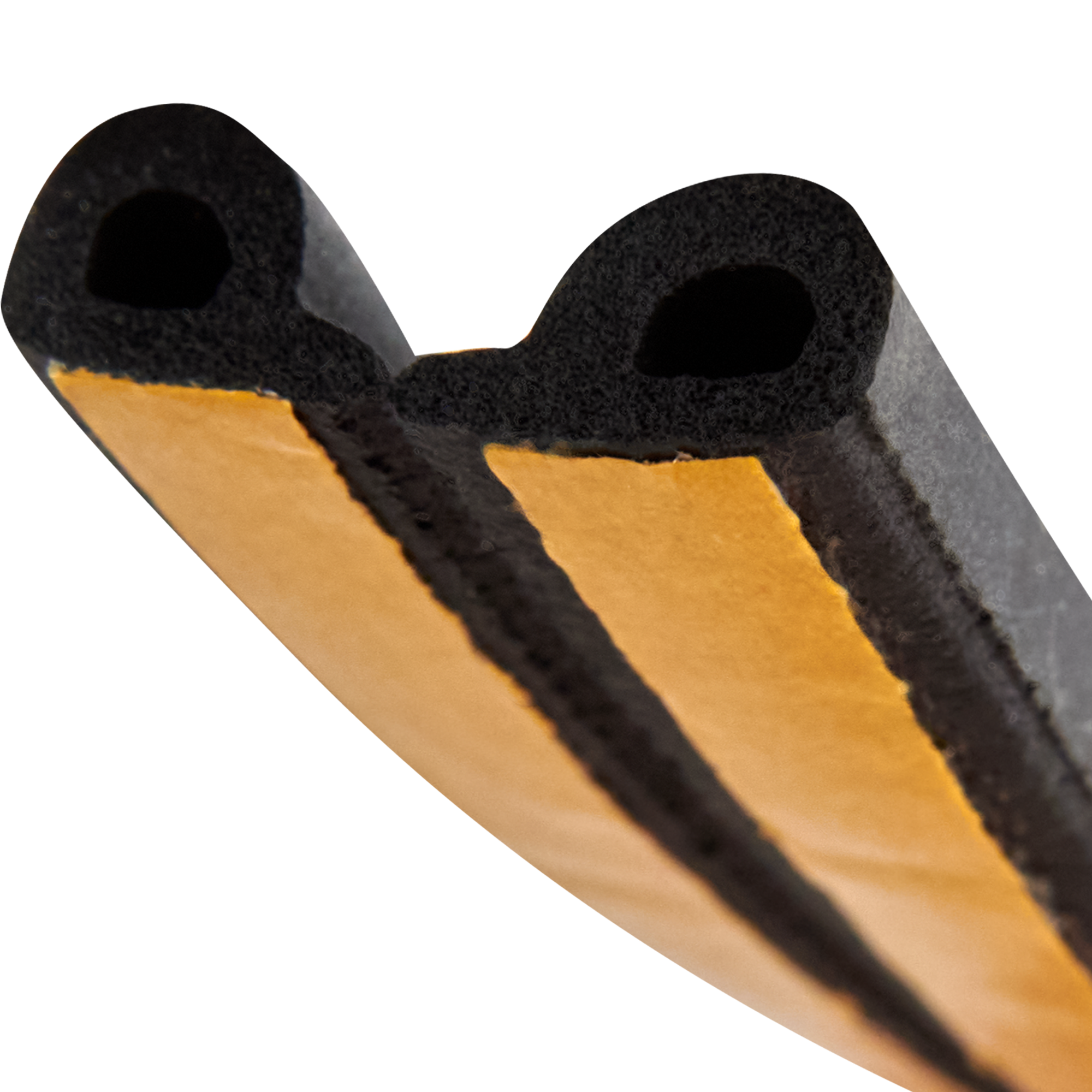 EPDM уплотнитель P 9x5.5 мм черный 6 м - 2