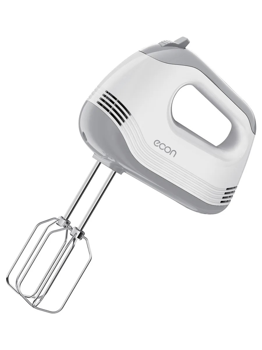 Изображение товара Блендер ручной ECON ECO-110MX 5 скоростей белый компактный миксер