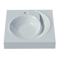 Изображение товара Раковина на стиральную машину Madera QoPP 600 60см белая для ванной Изображение товара Раковина на стиральную машину Madera QoPP 600 60см белая для ванной