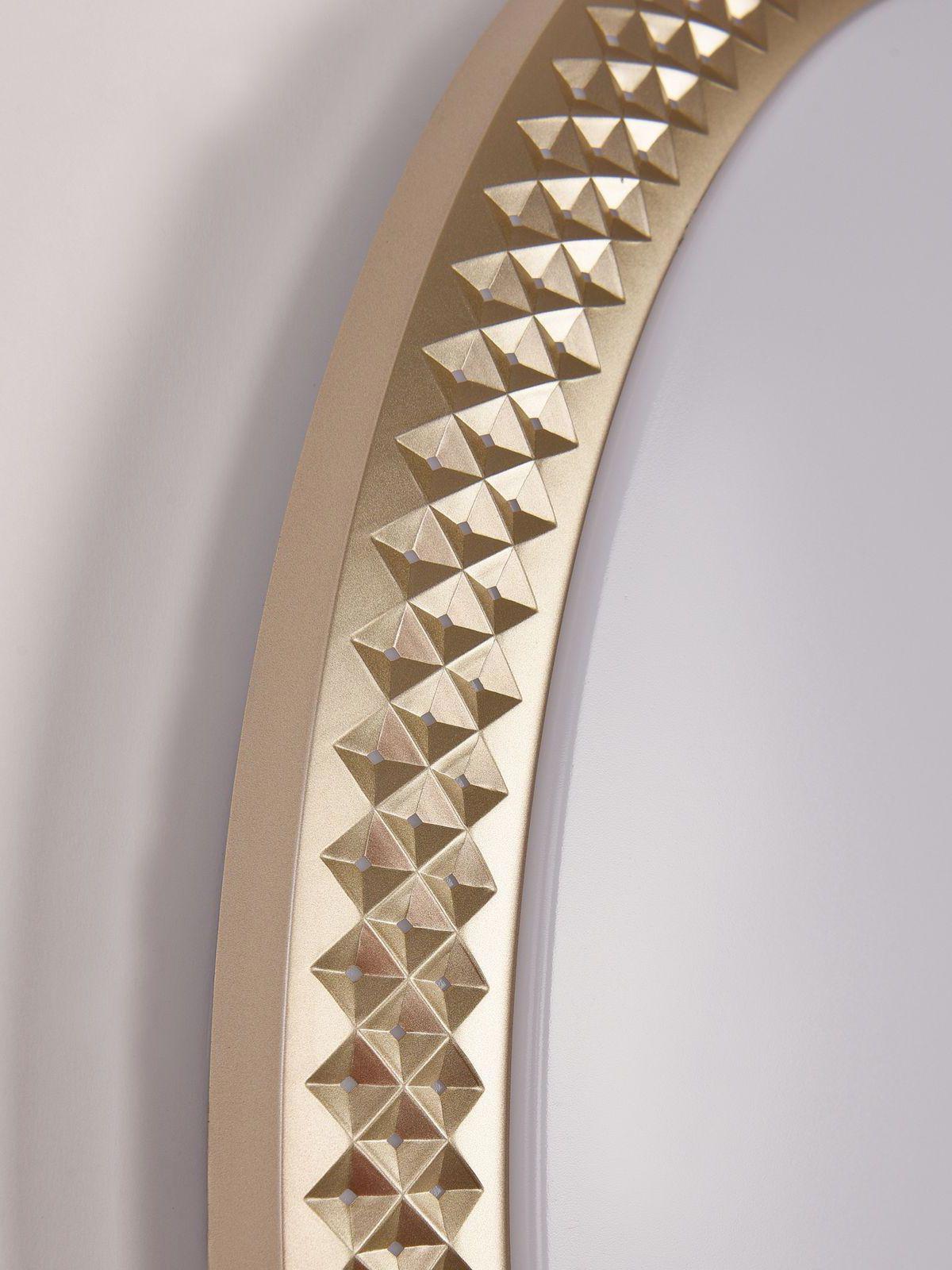 Изображение товара Люстра потолочная LED 36Вт золотая с пультом современная 40х40 см