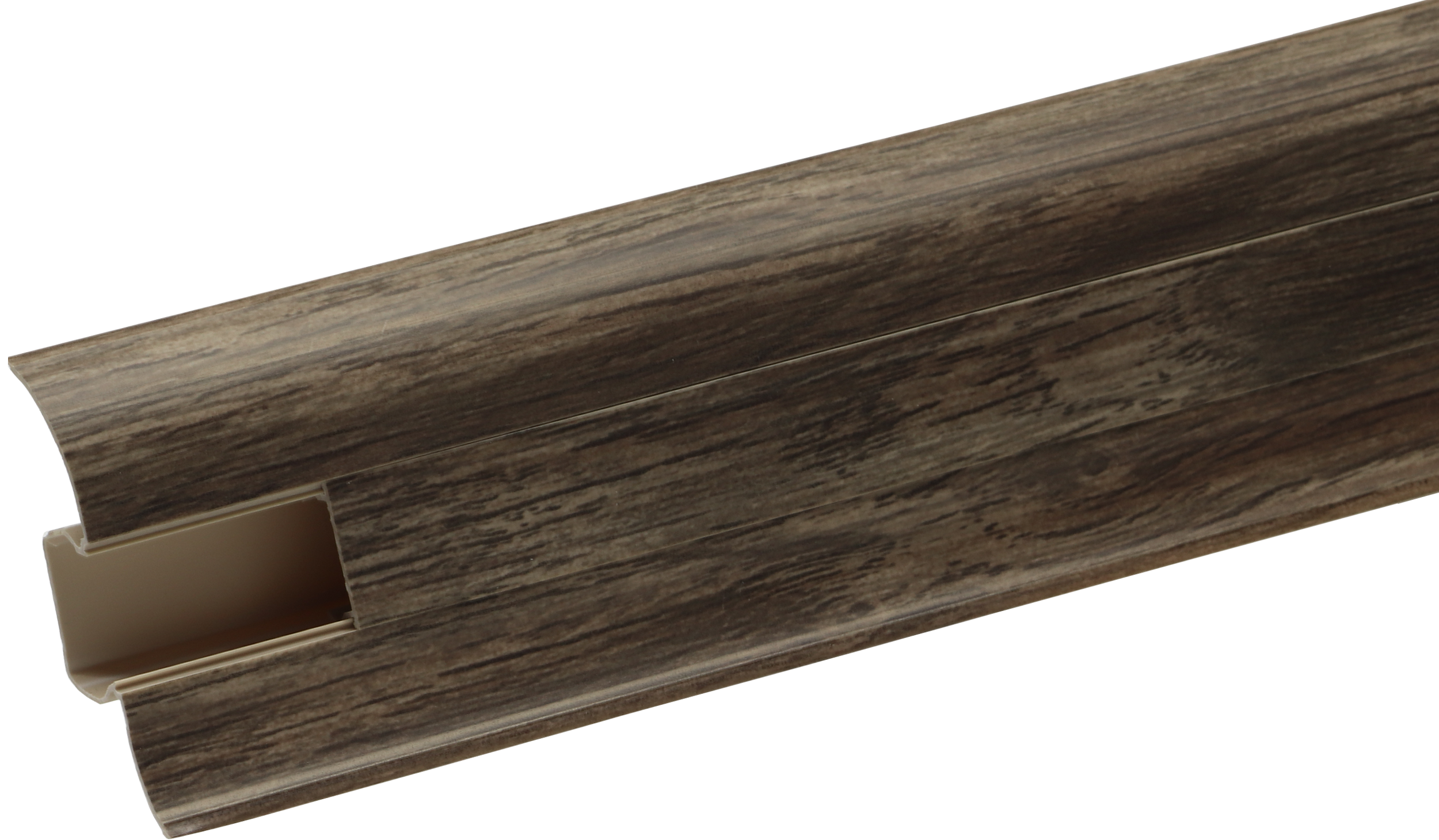 Плинтус напольный Artens ПВХ Дуб Кремано 5.5 см 2.5 м