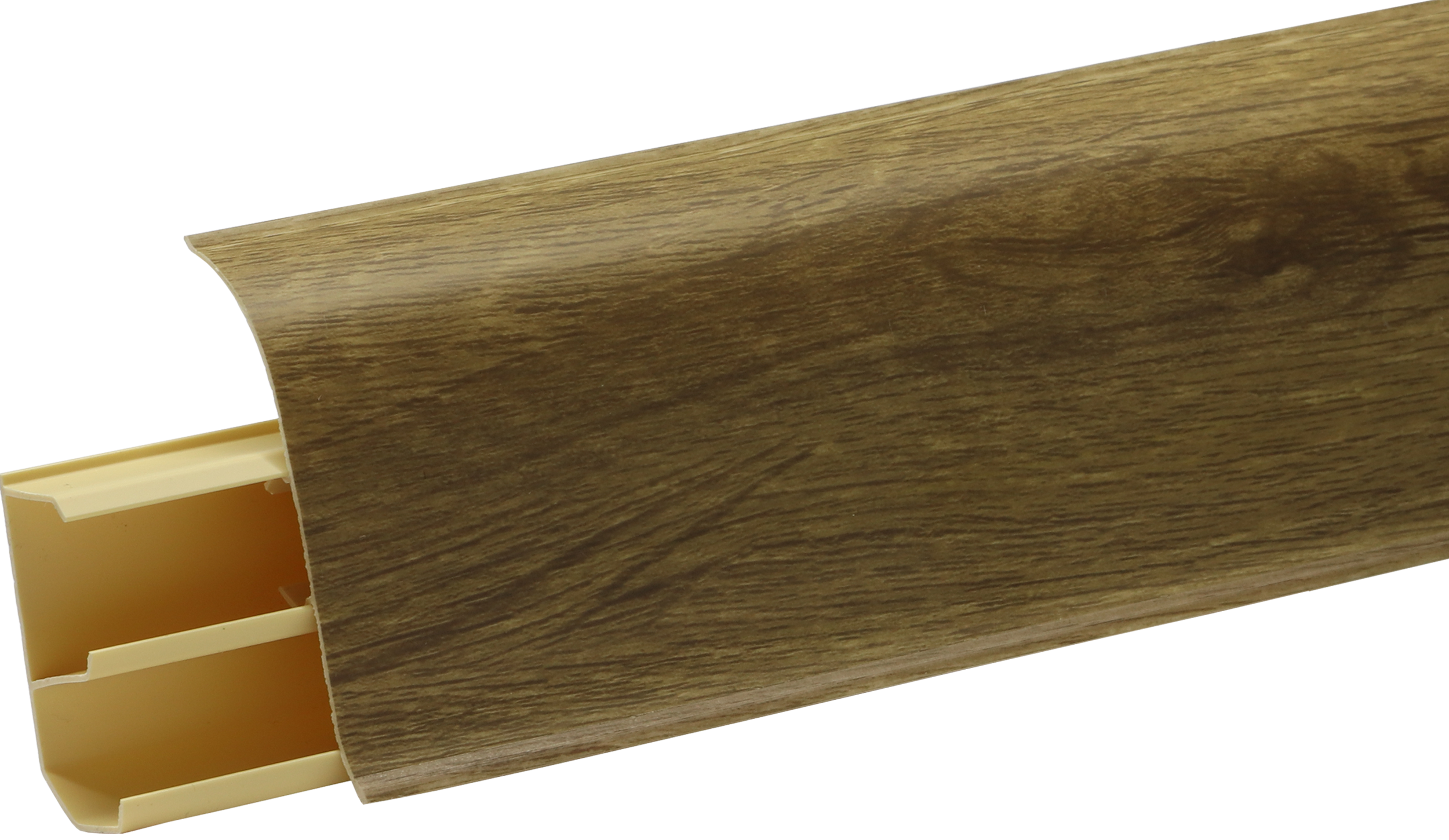 Плинтус напольный Artens ПВХ Дуб Бронберг 7 см 2.2 м