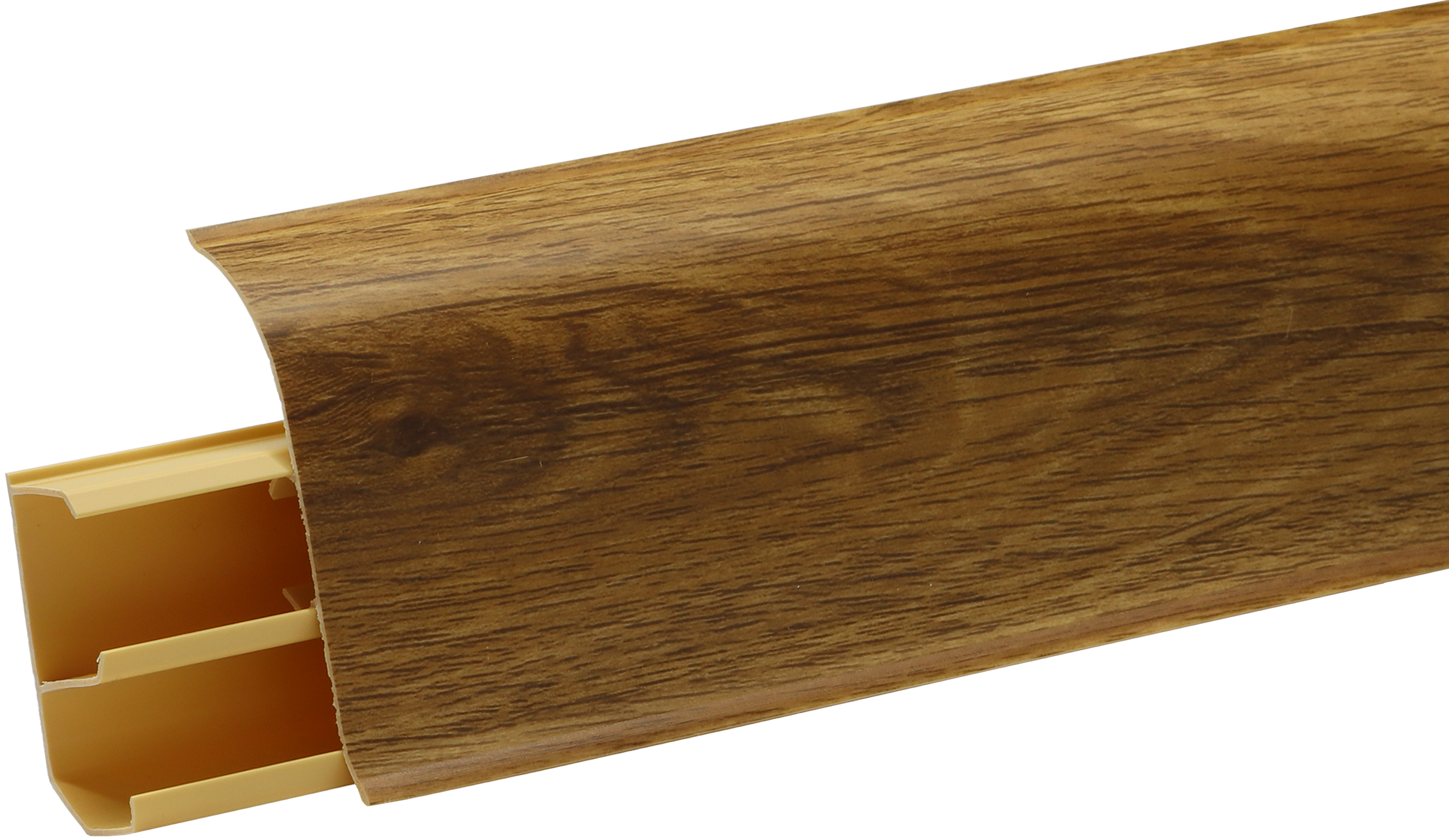 Плинтус напольный Artens ПВХ Дуб Лоренц 7 см 2.2 м