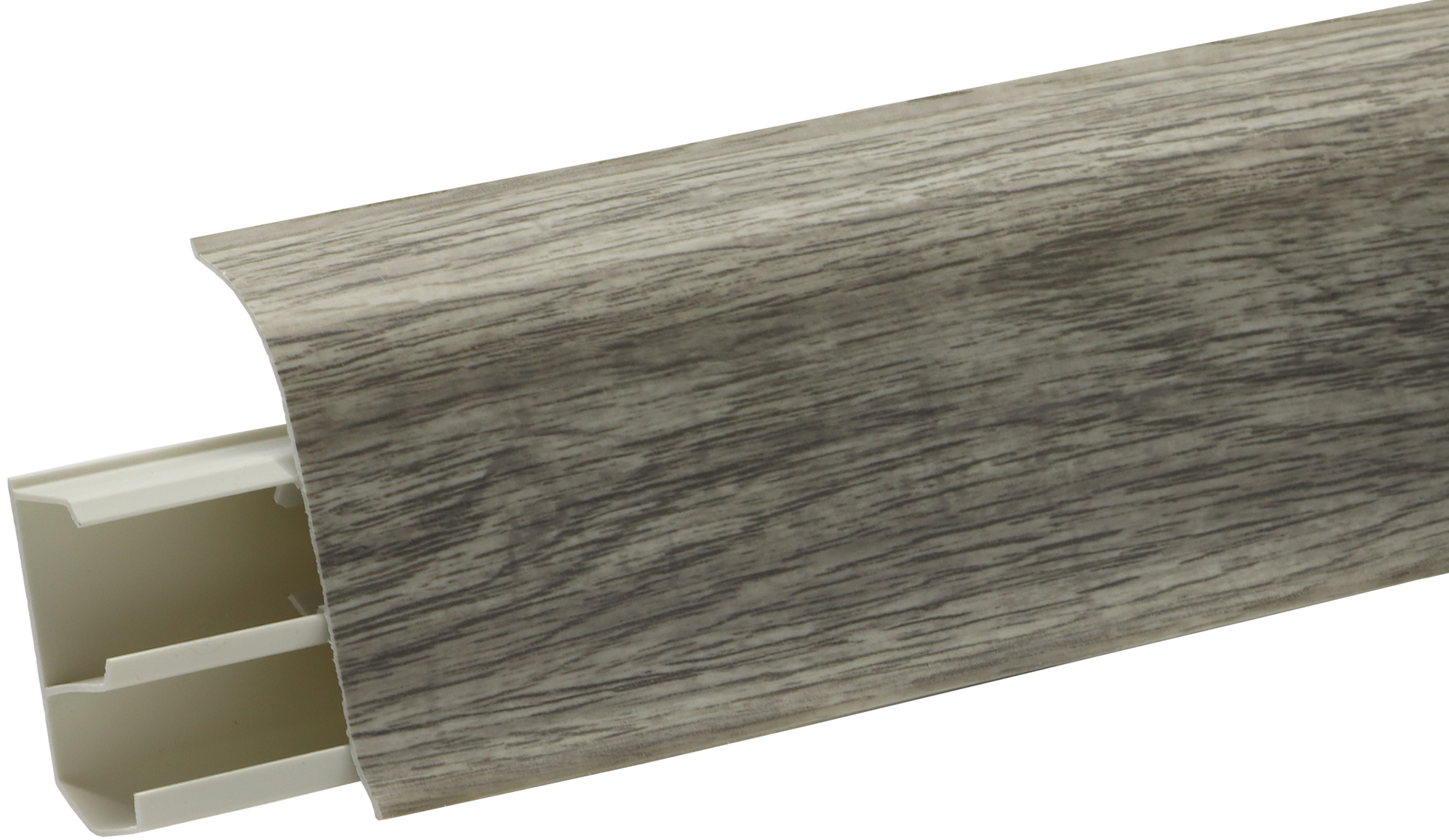 Плинтус напольный Artens ПВХ Дуб Ланди 7 см 2.2 м