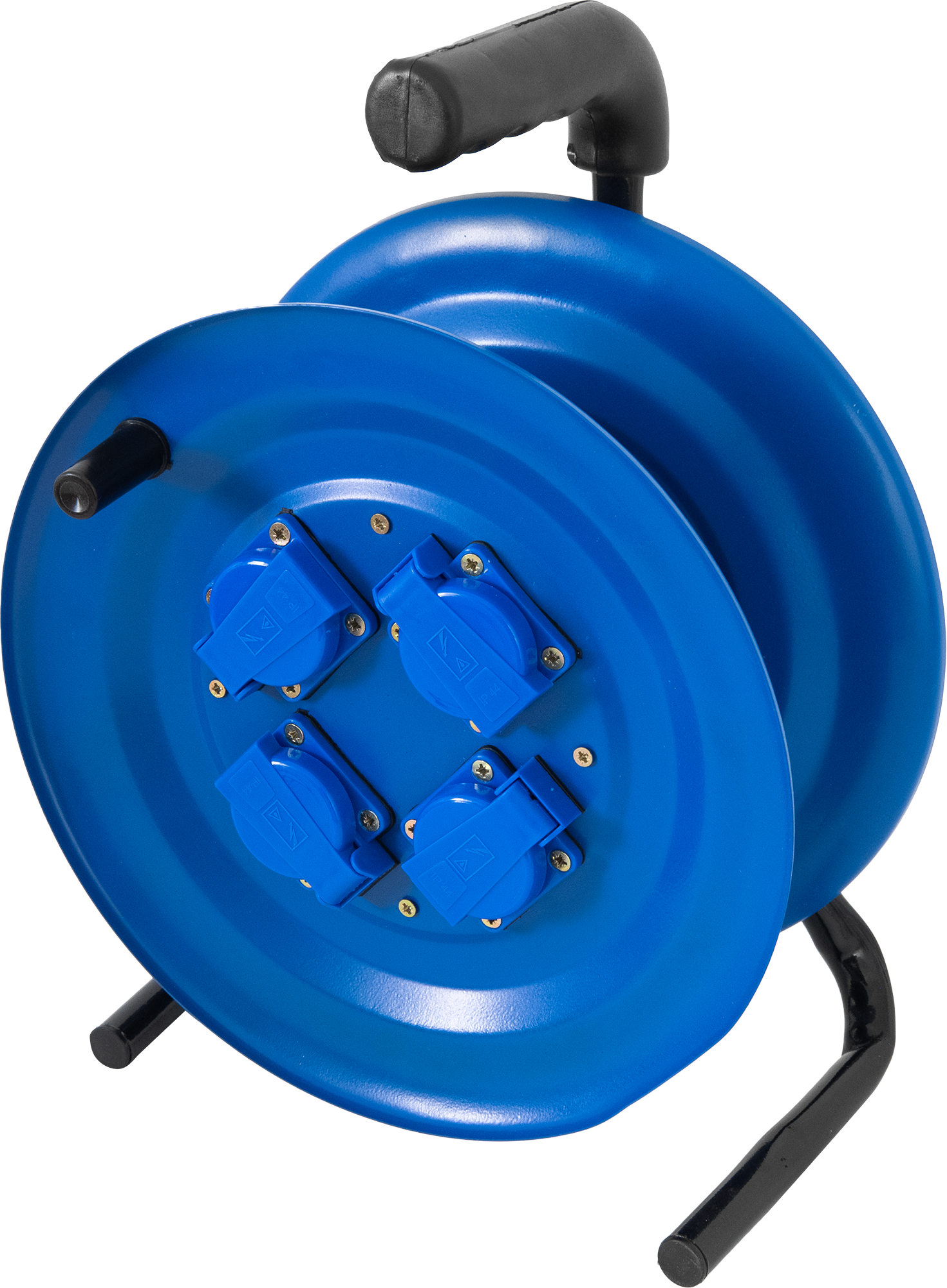 Катушка металлическая D300 4Р IP44 - 1