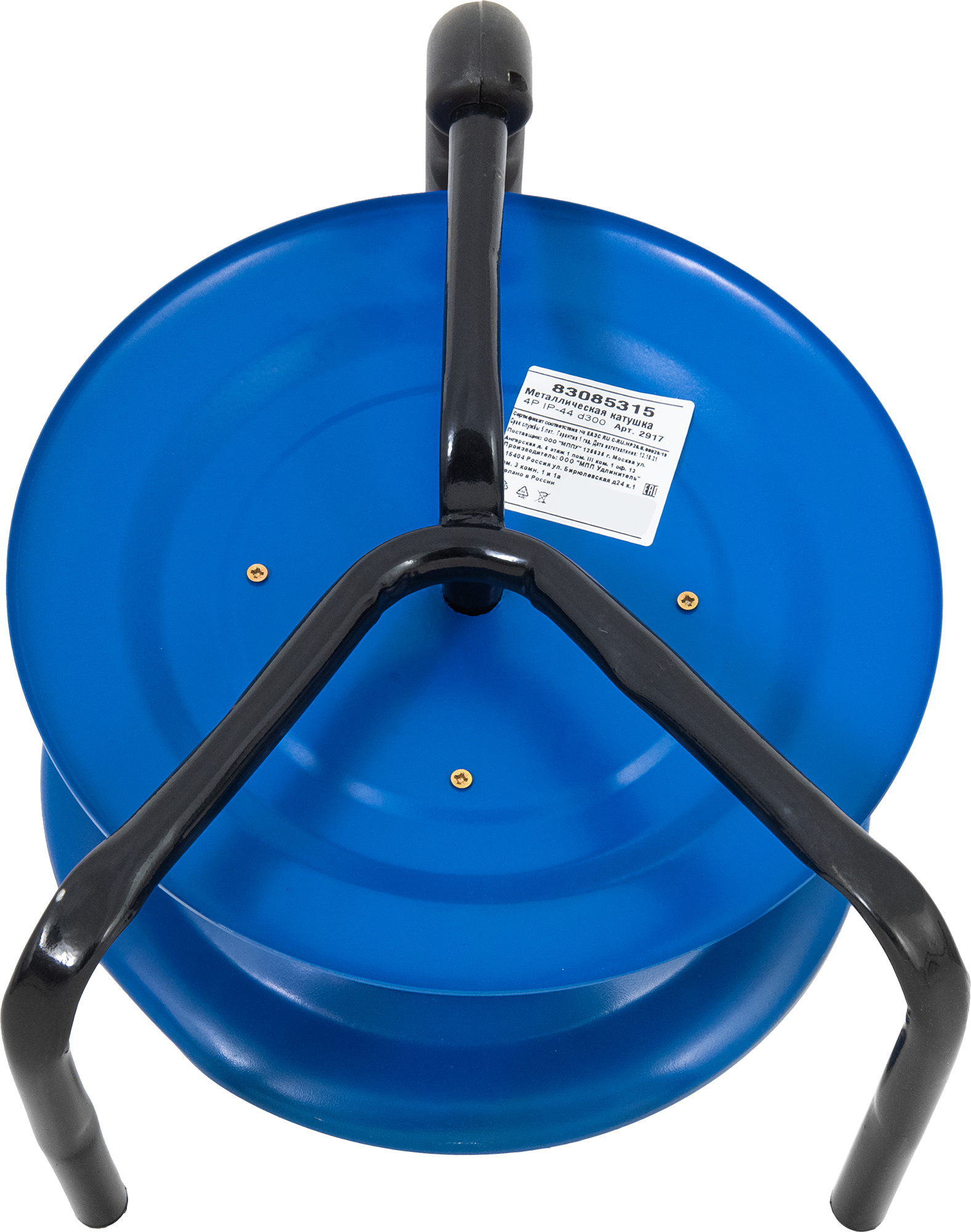 Катушка металлическая D300 4Р IP44 - 4