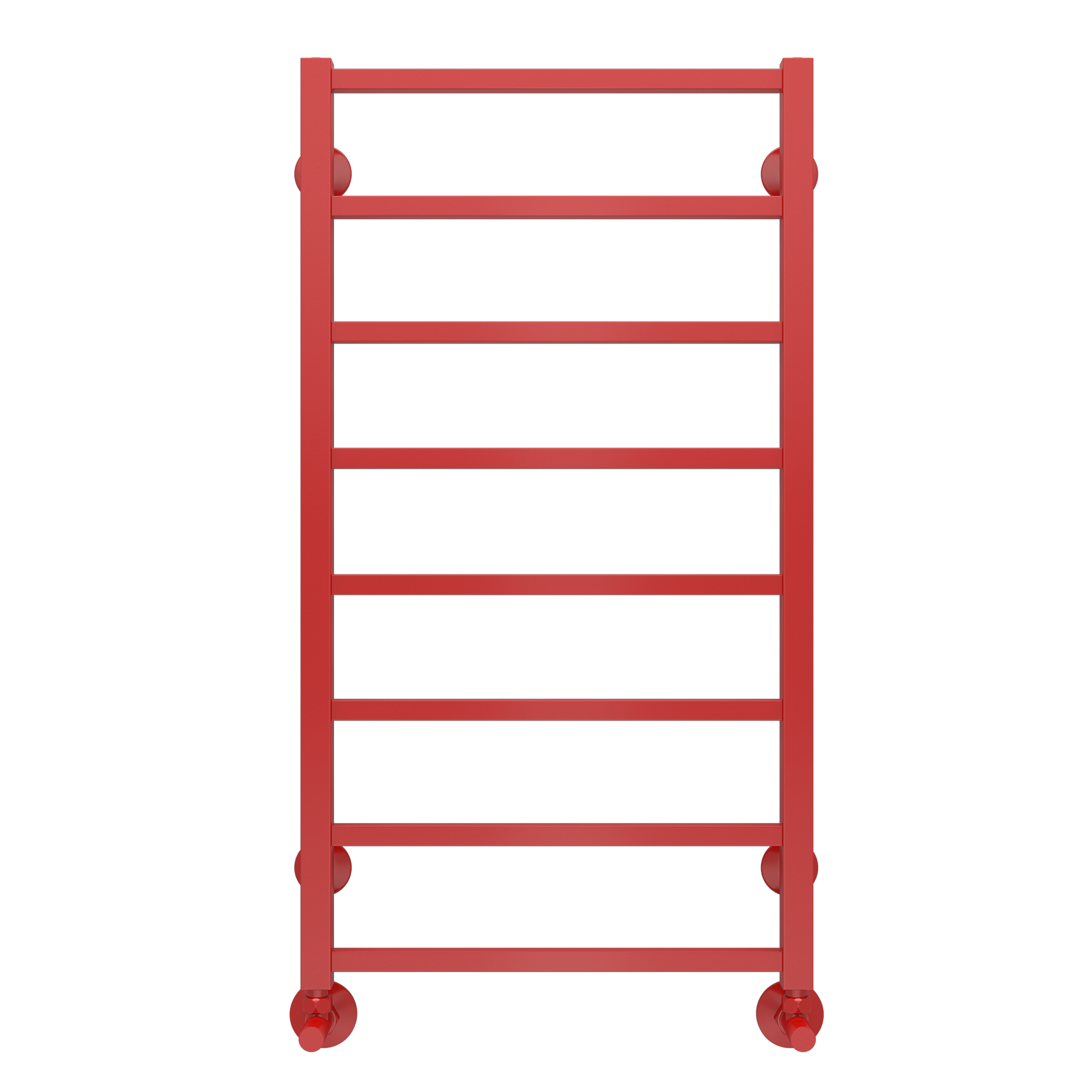 Изображение товара Водяной полотенцесушитель Вармо Оберон П8 50-80 U-образный цвет красный