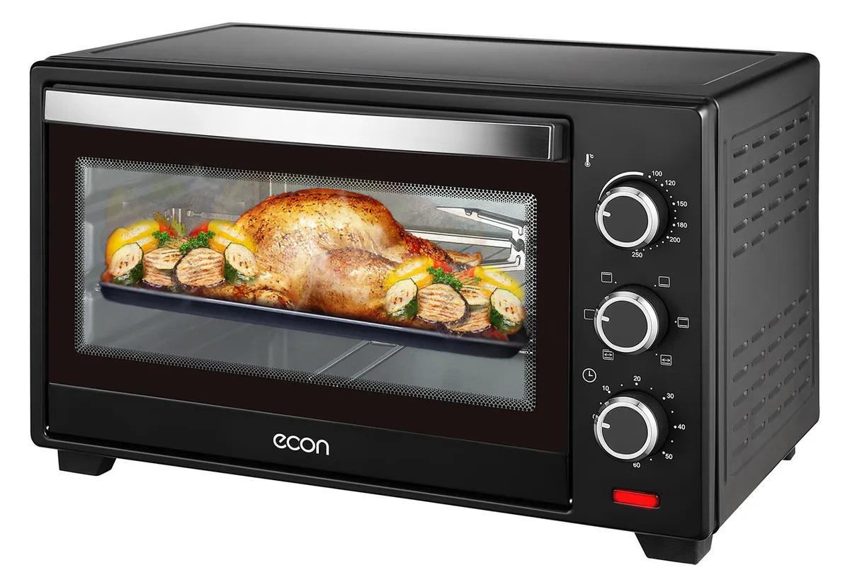 Изображение товара Электропечь ECON ECO-G3202MO с грилем и таймером 32л Черный