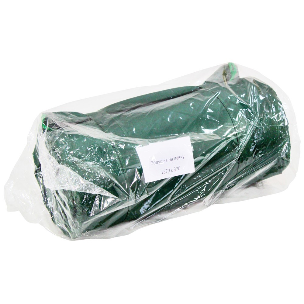 Изображение товара Подушка на скамейку и лавку Комплект Агро 157x37 см цвет зеленый