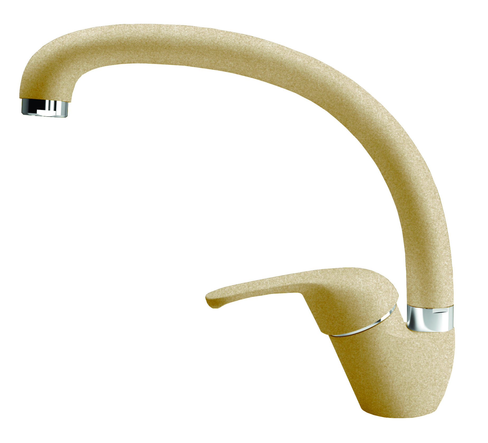 Изображение товара Однорычажный смеситель Рондо DG излив 24 см цвет терра